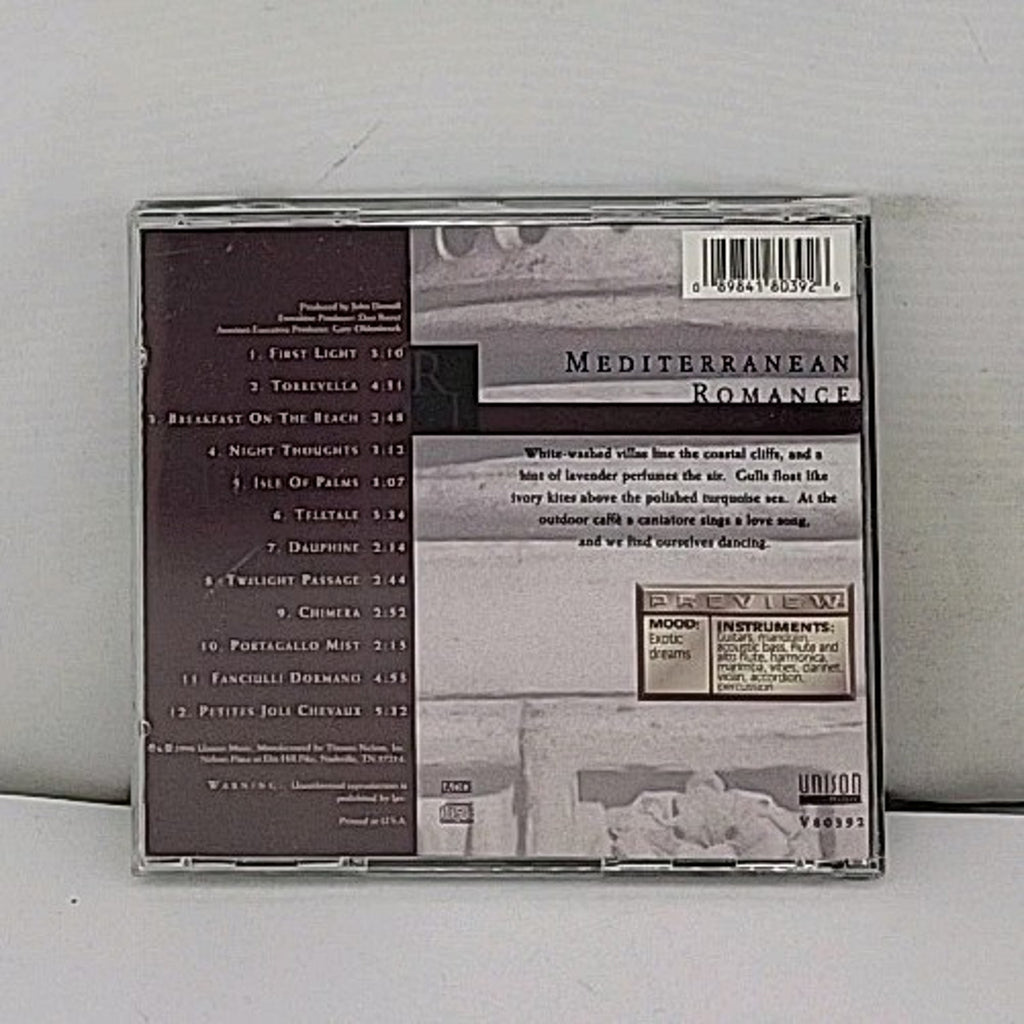 Mediterranean Romance by Romantic Interludes (CD, 1996, Unison)