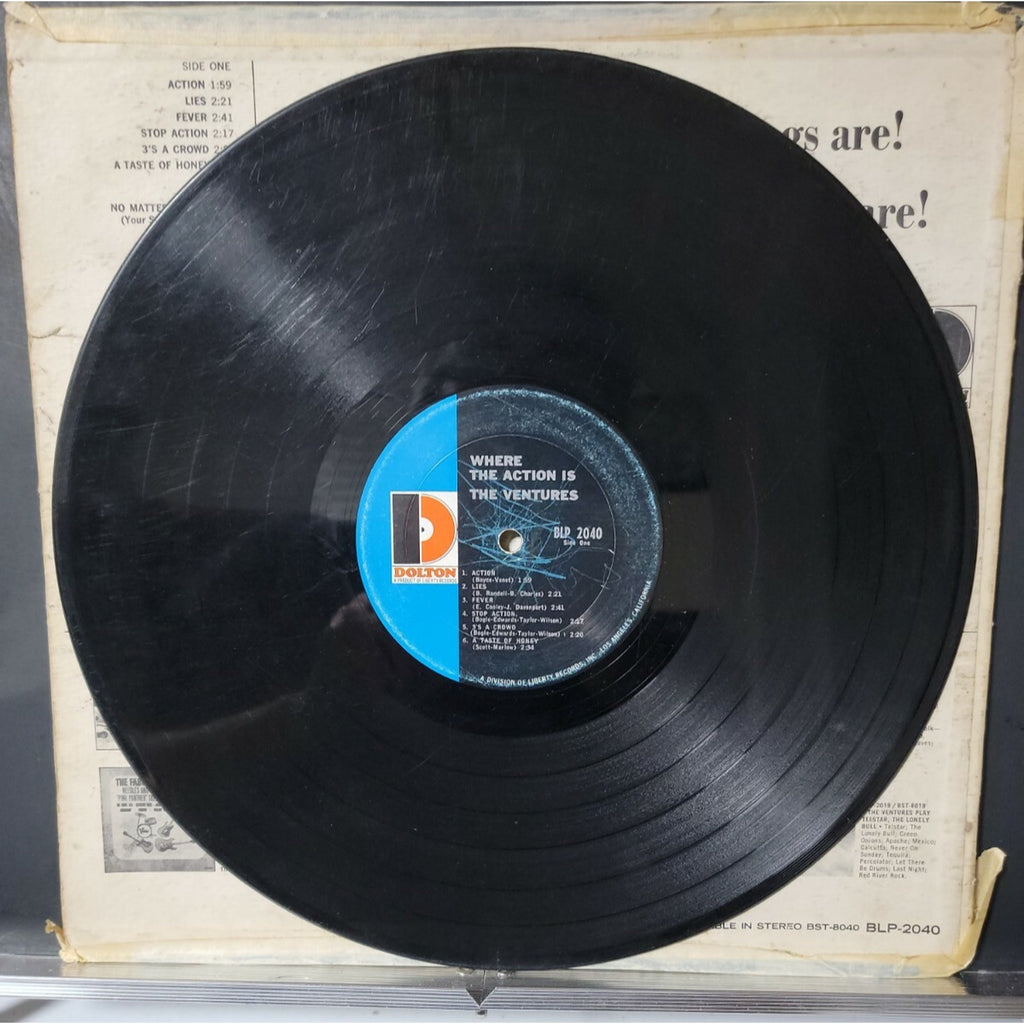 The Ventures ‎– Where The Action Is (Vinyl)