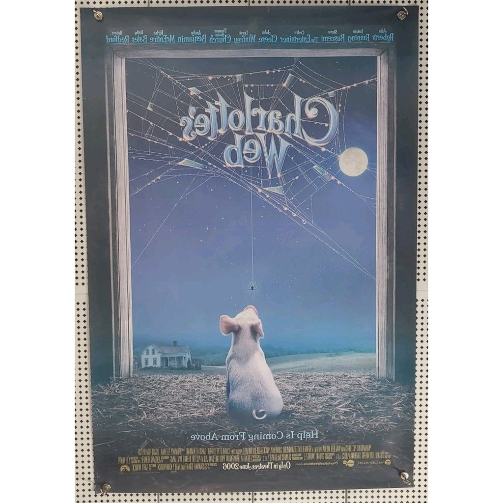 Charlotte's Web (B) Original 2006 Movie Theater Poster 27x40 Double Sided