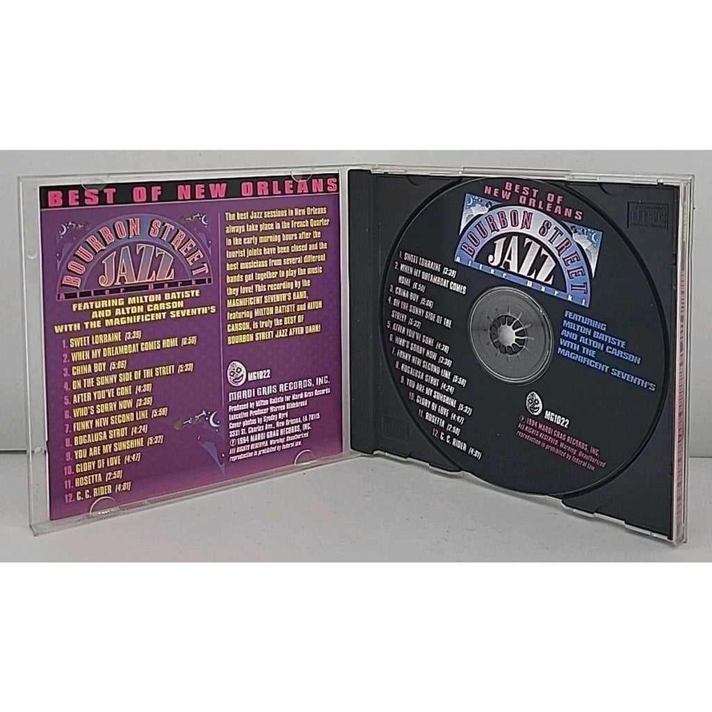Best of Bourbon St.Jazz after Dark by Magnificent Seventh's (CD, 1994)