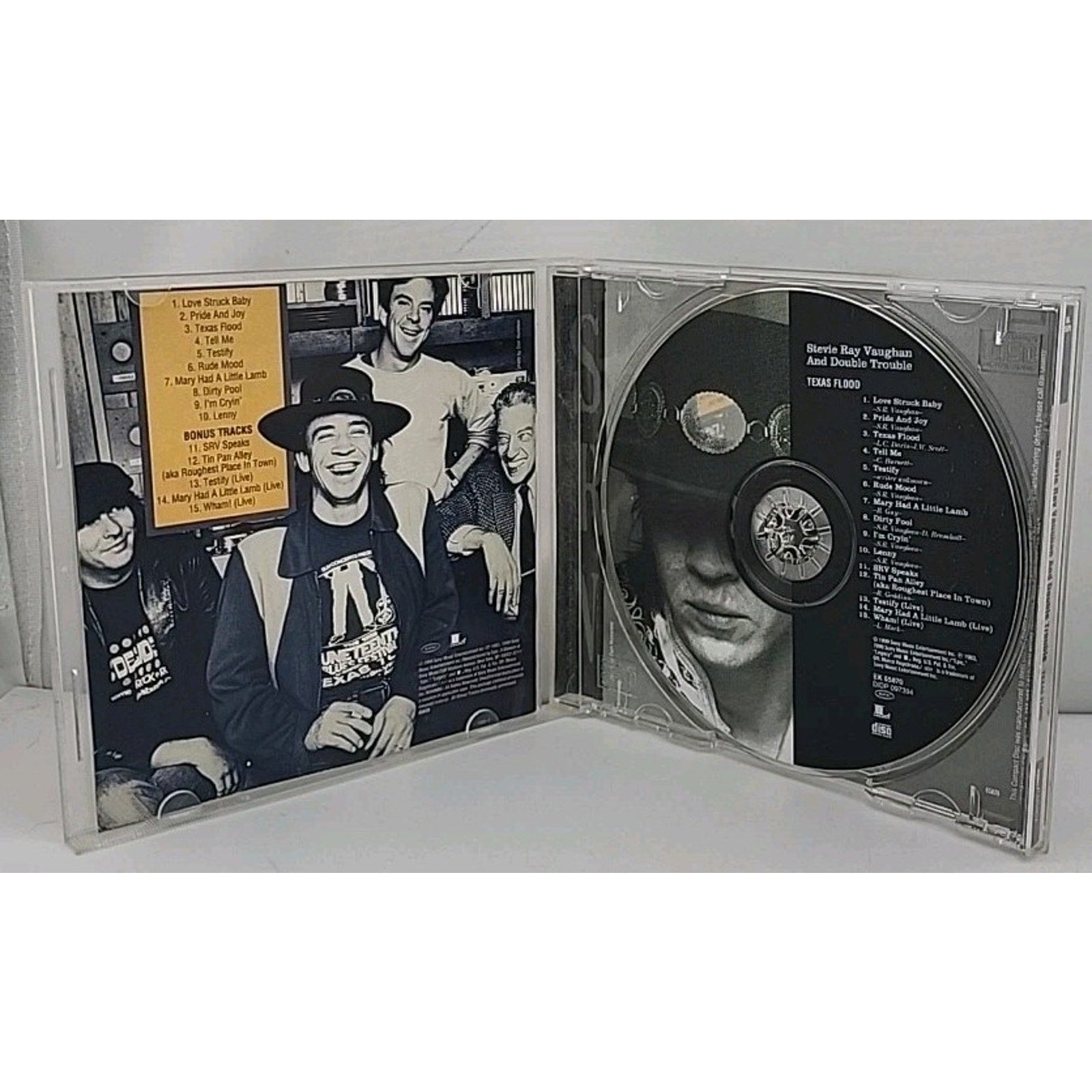 Texas Flood by Stevie Ray Vaughan (CD, 1999)
