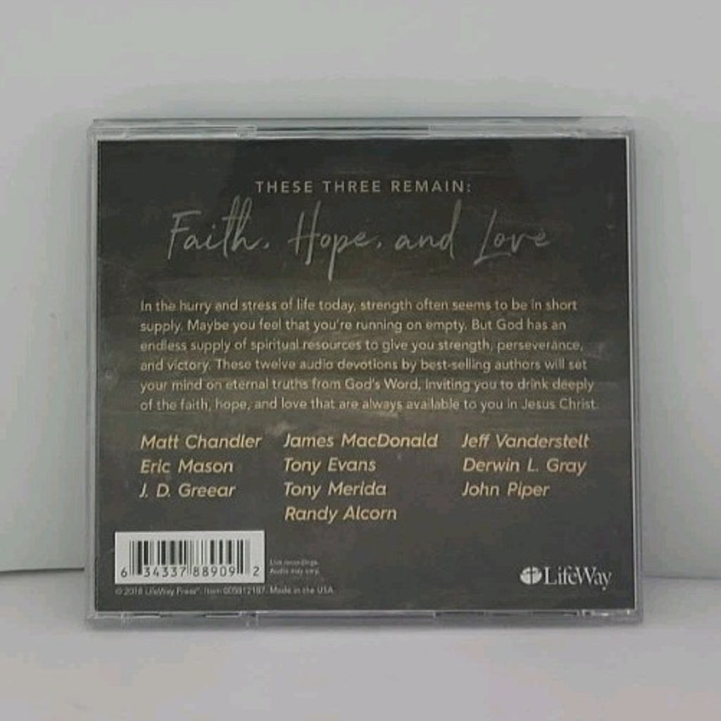 Finding Strength in Faith, Hope, and Love CD 2 Discs Lifeway