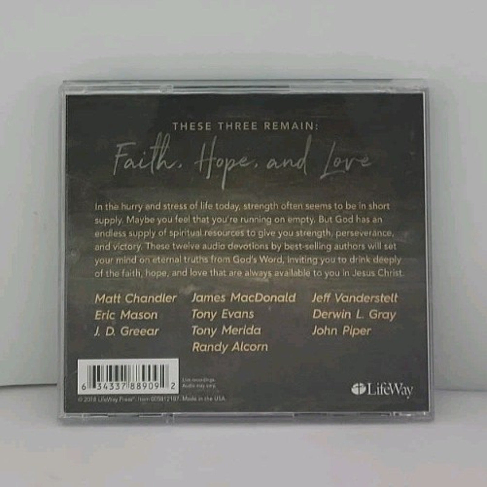 Finding Strength in Faith, Hope, and Love CD 2 Discs Lifeway