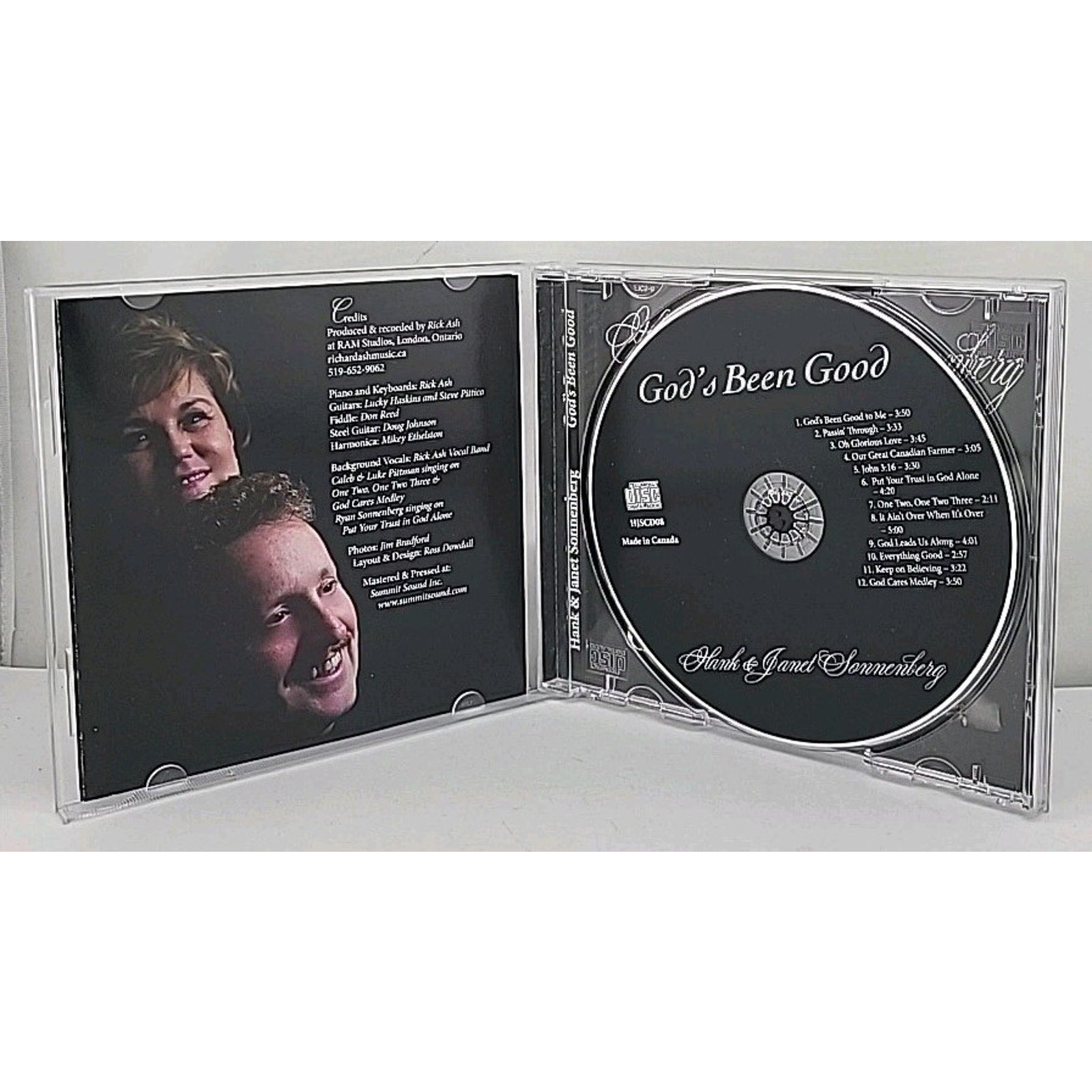 God's Been Good By Hank & Janet Sonnenberg CD