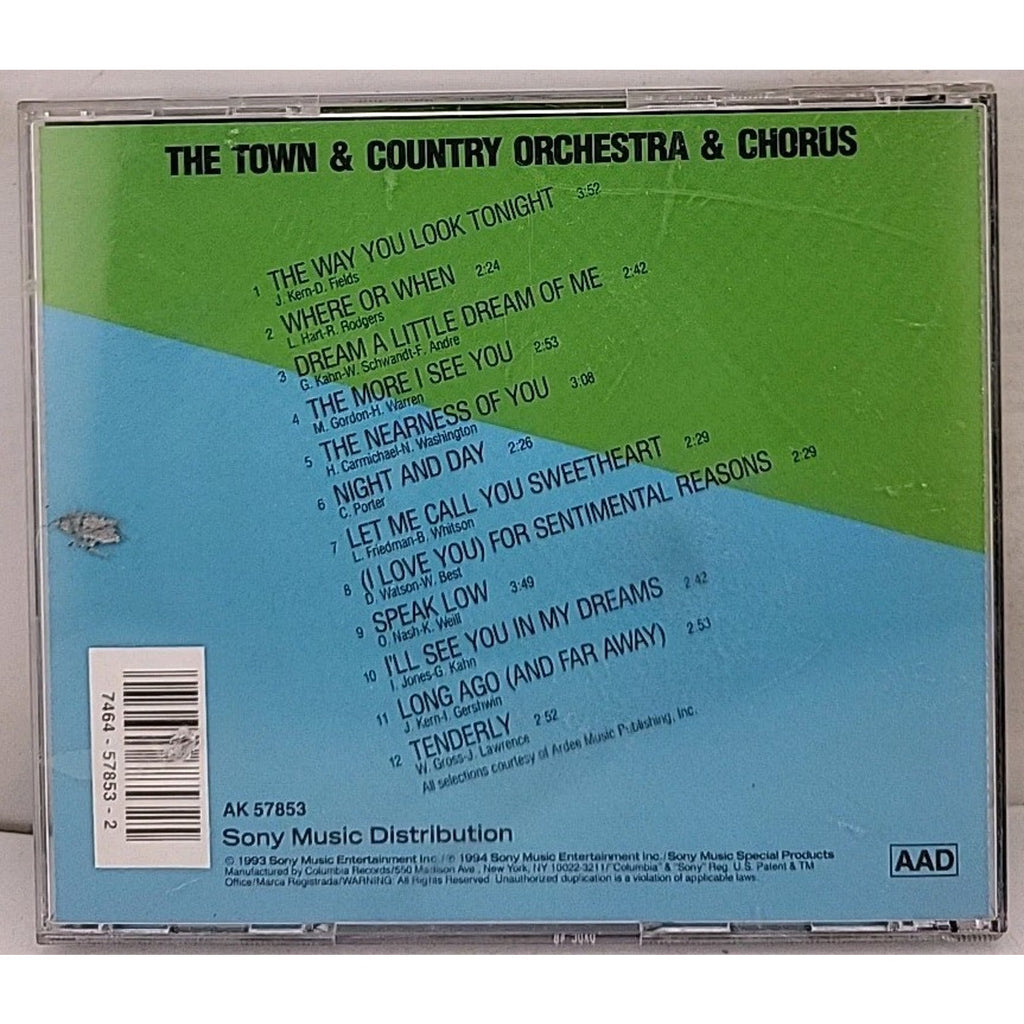 Valentine Wish by Town & Country Orchestra & Chorus (CD, Feb-1994, Sony Music...