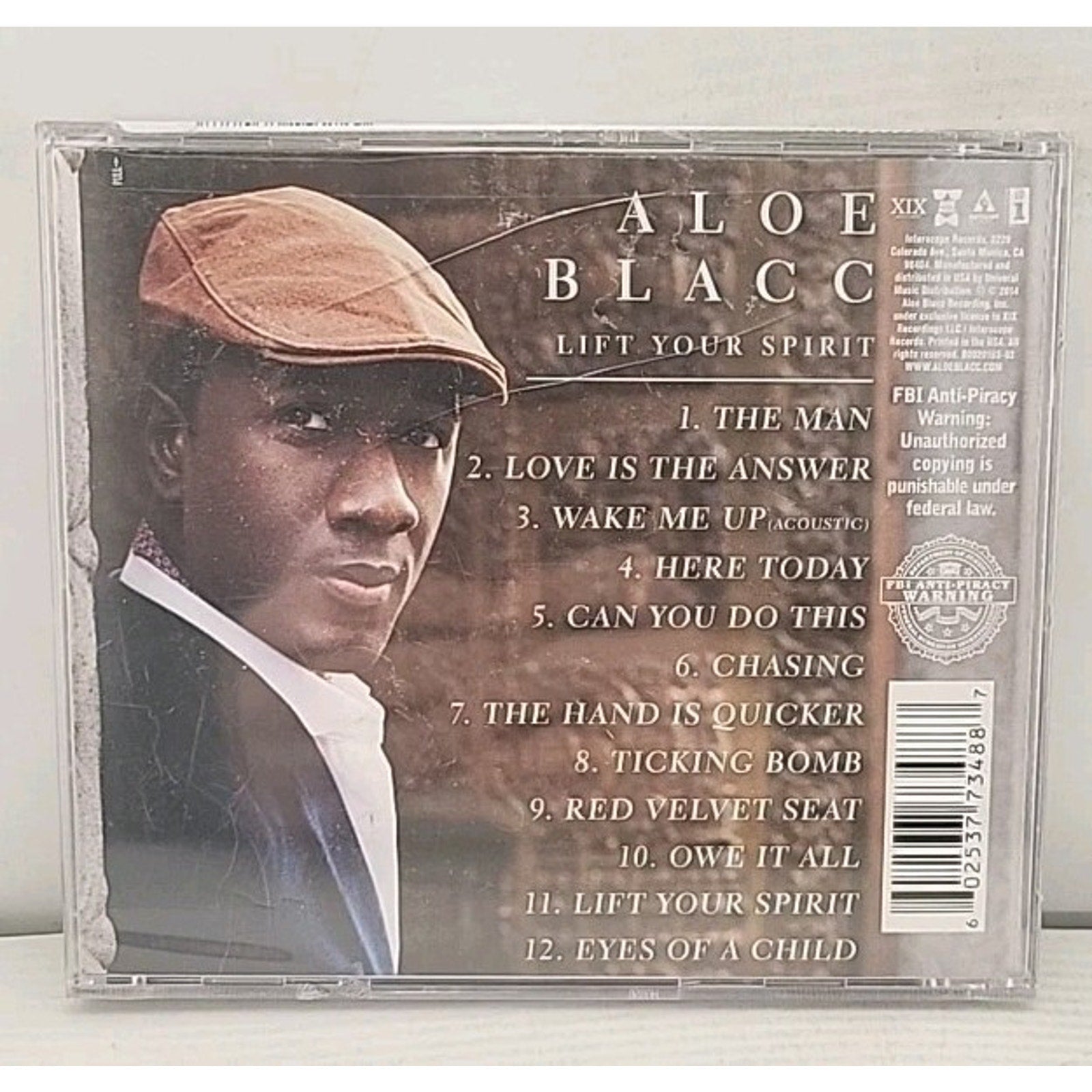 Lift Your Spirit [Deluxe Edition] by Aloe Blacc (CD, Mar-2014) *Brand New*