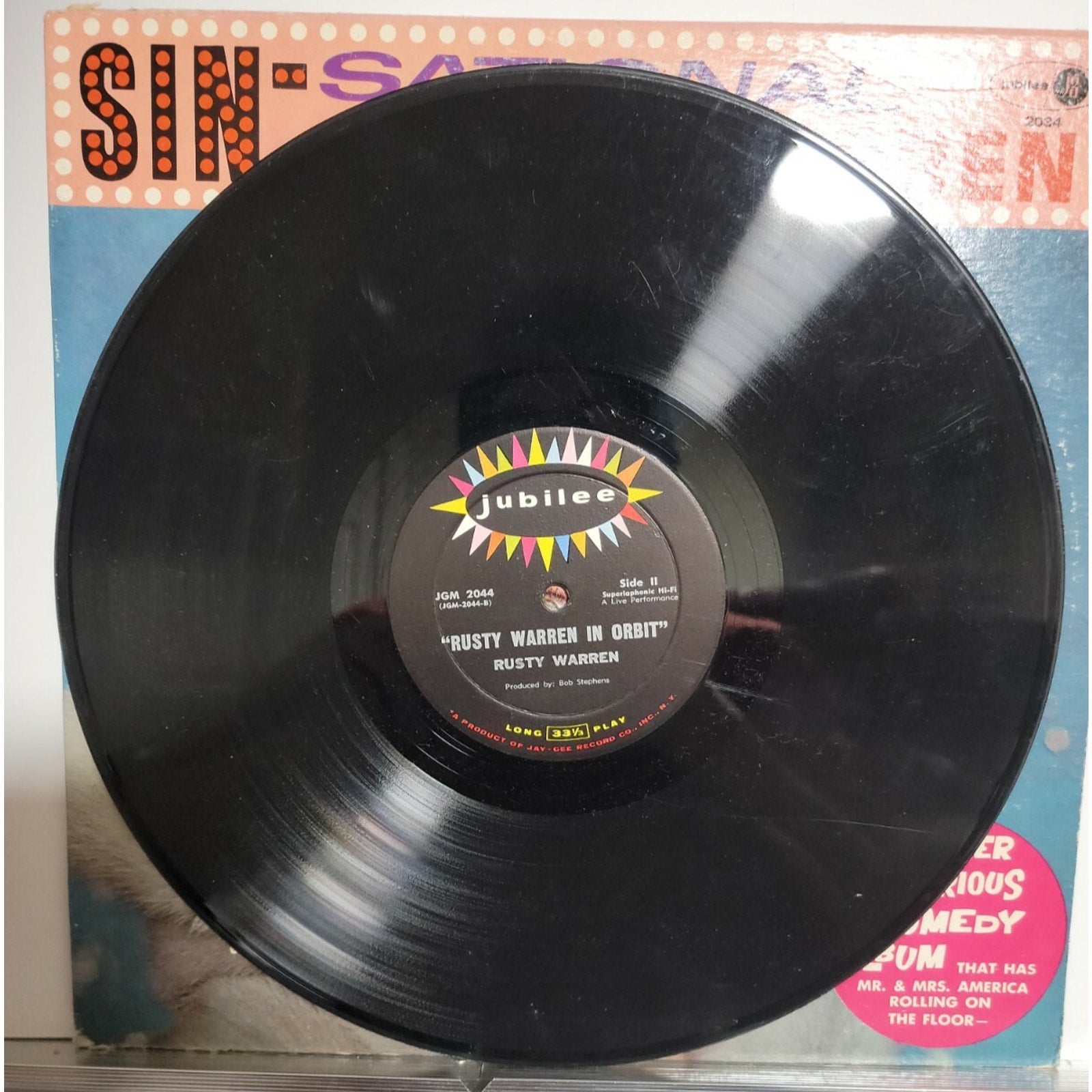 Rusty Warren – Sin-Sational (Vinyl)