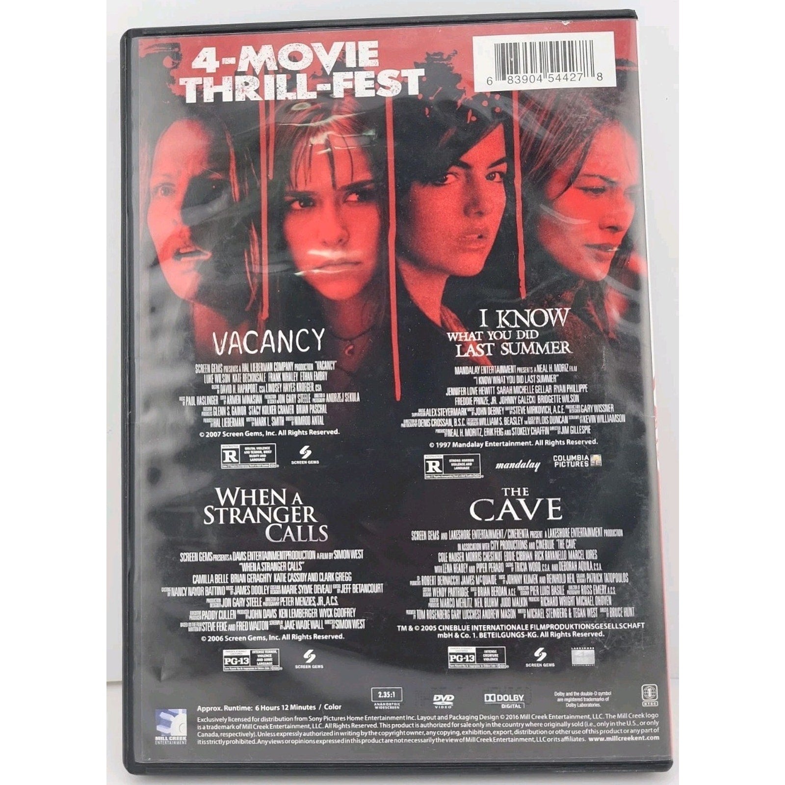 Queens of Scream: 4 Movie Thrill-Fest (DVD)