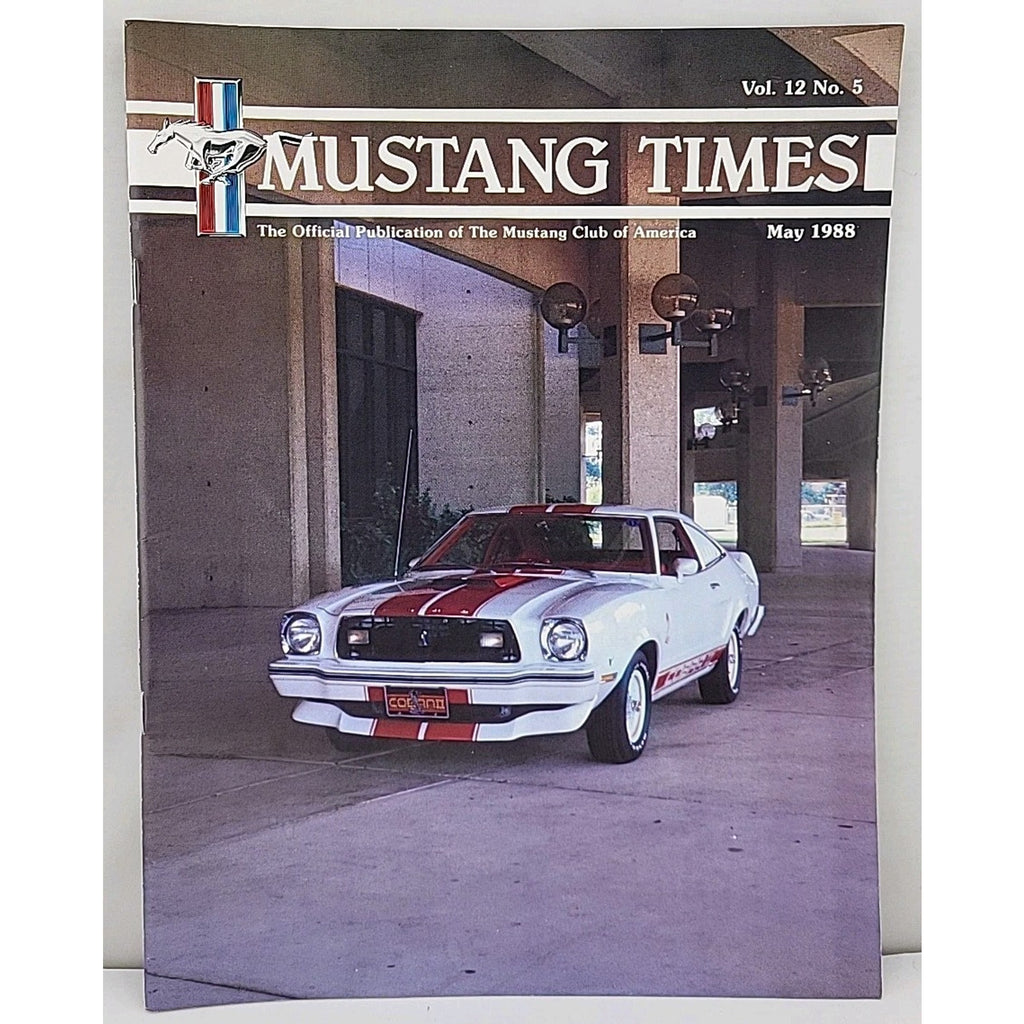 Mustang Times Magazine May 1988 Vol. 12 No. 5
