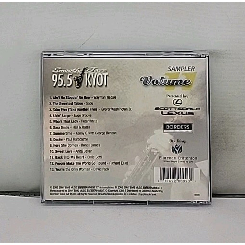 Smooth Jazz ~ 95.5 KYOT ~ Sampler Volume 11 ~ 2005 CD