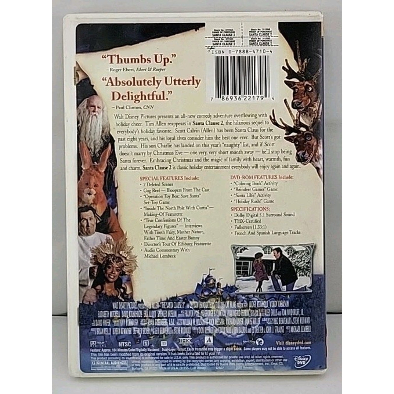The Santa Clause 2 (DVD, 2002)