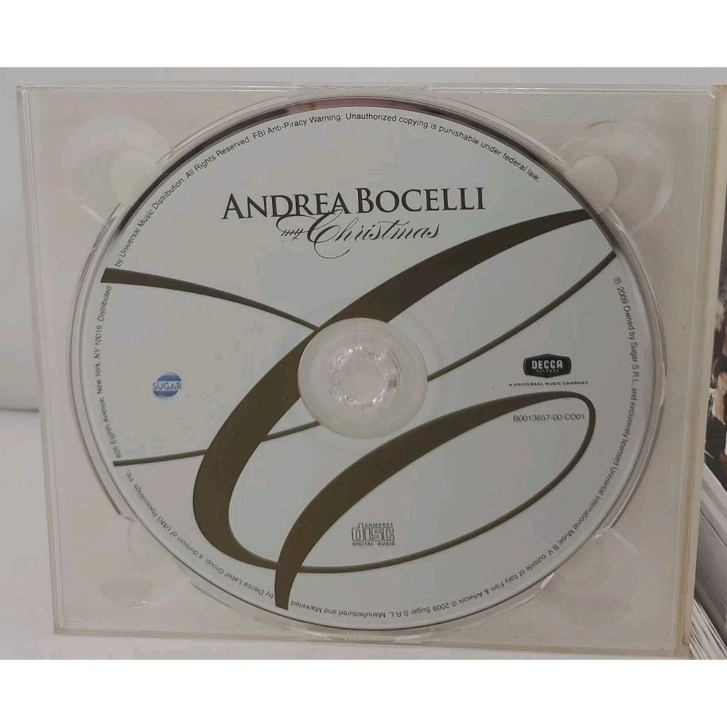 My Christmas [Deluxe Edition] [CD/DVD Combo] by Bocelli, Andrea (CD, 2009)