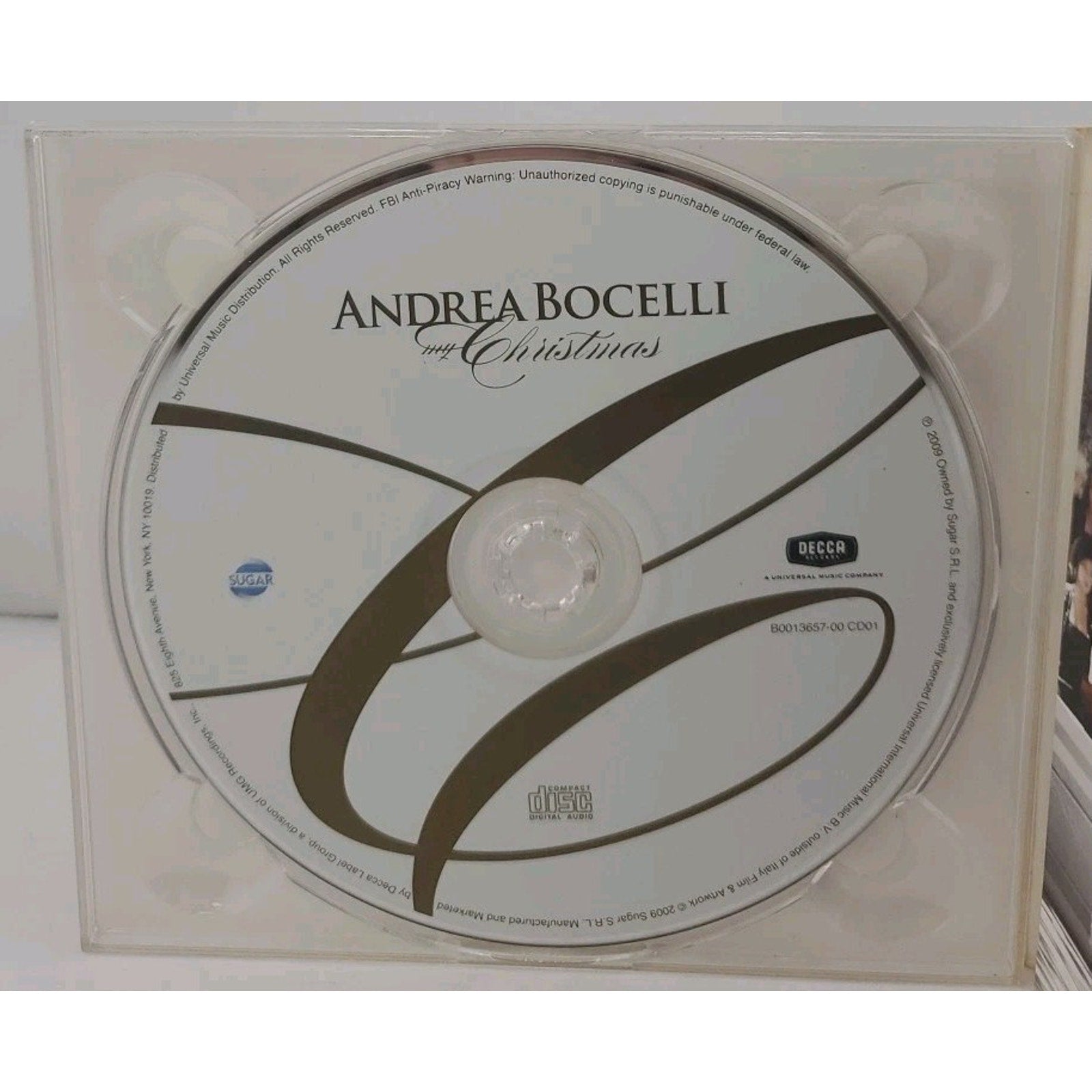 My Christmas [Deluxe Edition] [CD/DVD Combo] by Bocelli, Andrea (CD, 2009)