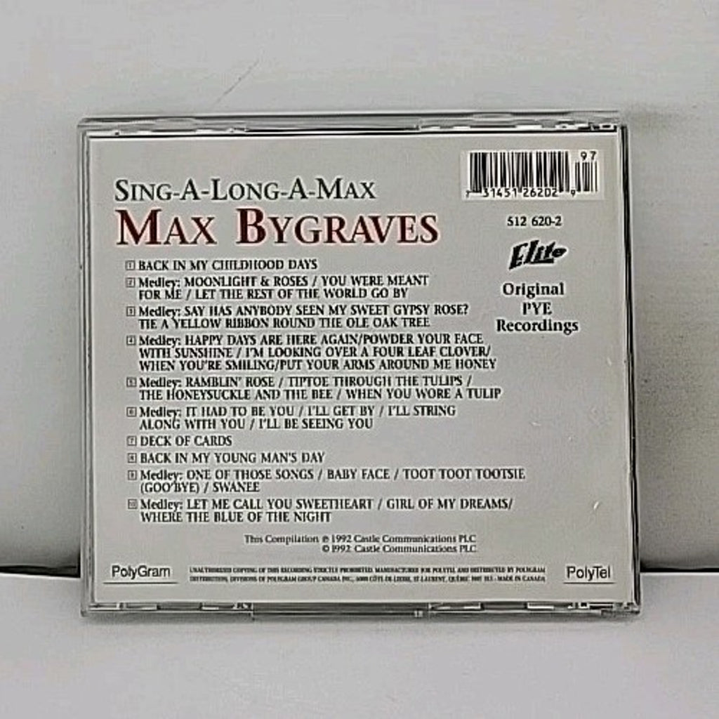 Sing-A-Long-A-Max [CD] Max Bygraves