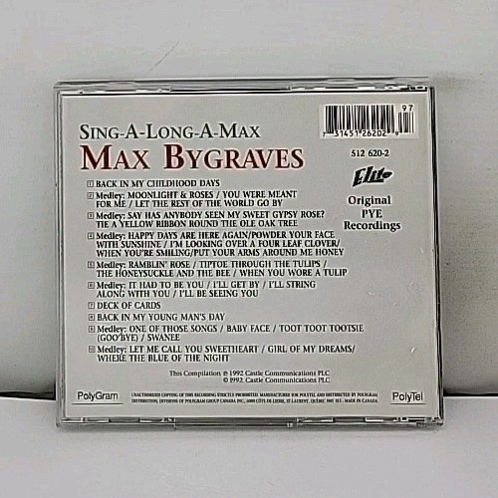 Sing-A-Long-A-Max [CD] Max Bygraves