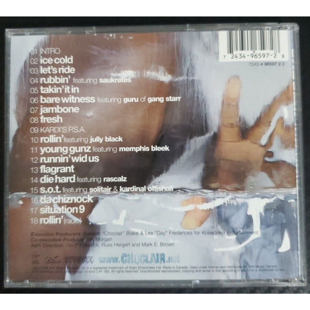 Ice Cold by Choclair (CD, Mar-2000, Virgin)