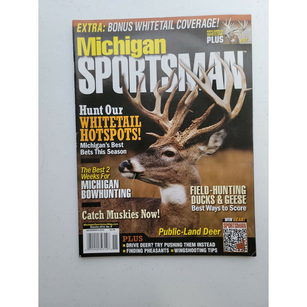 Michigan Sportsman Magazine Lot of 4 (2012)