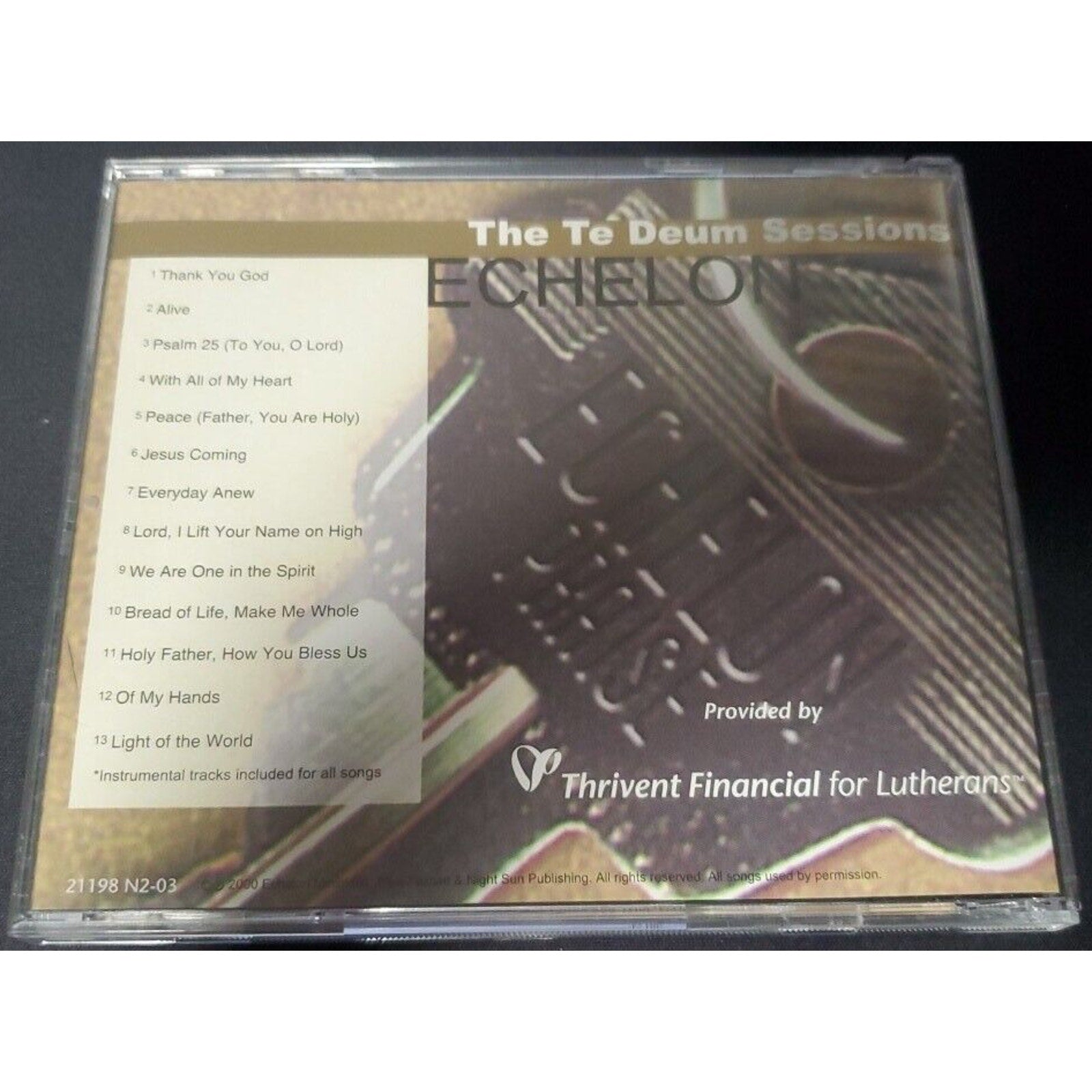 Echelon The Te Deum Sessions (CD)