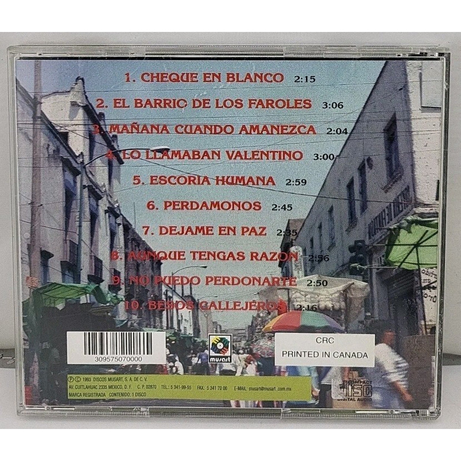 Paquita La del Barrio - Y Sus Boleros Romanticos (CD)