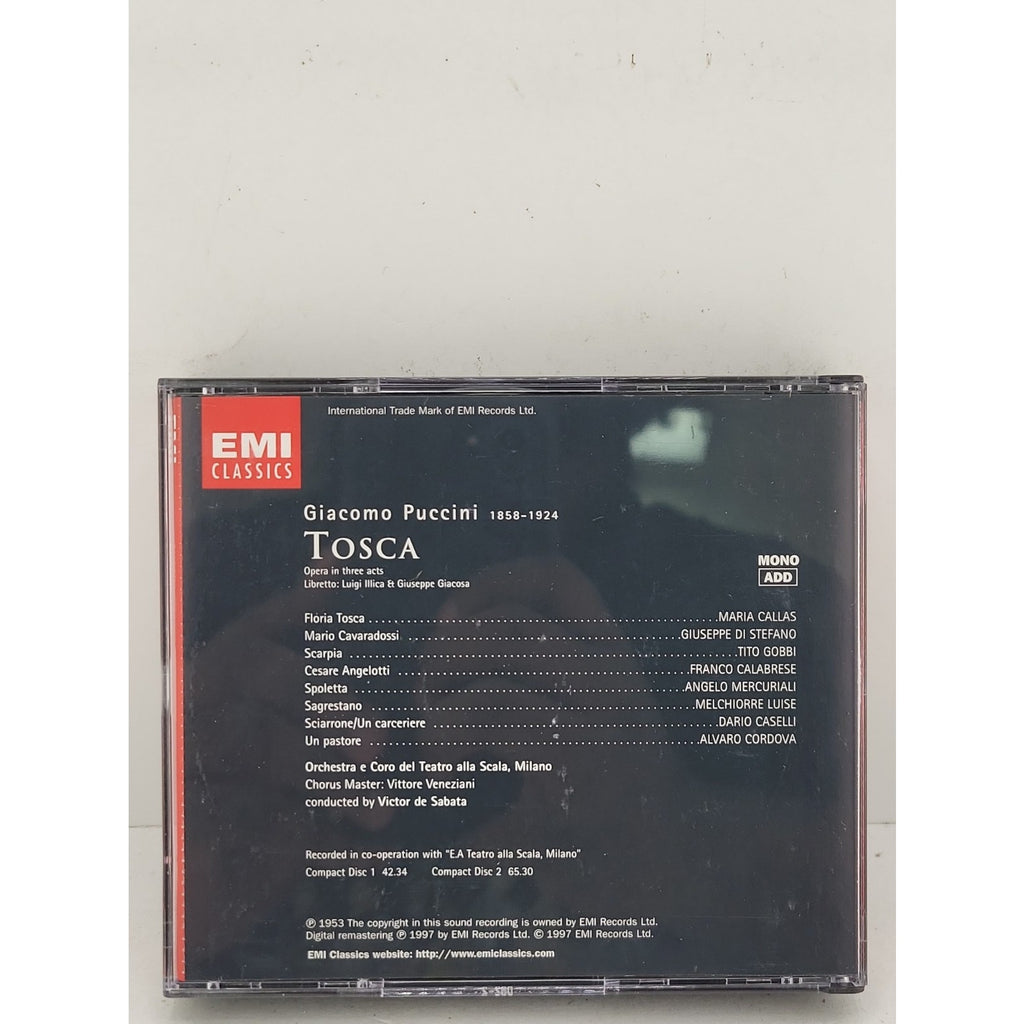 Tosca-Comp Opera by G. Puccini (CD, 1997)