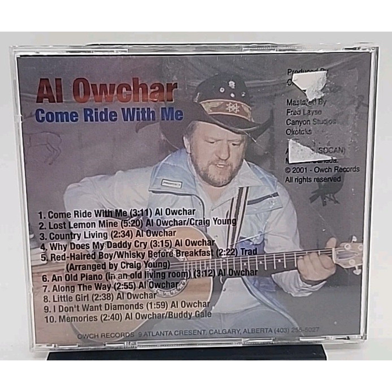 Al Owchar Come Ride With Me (CD)