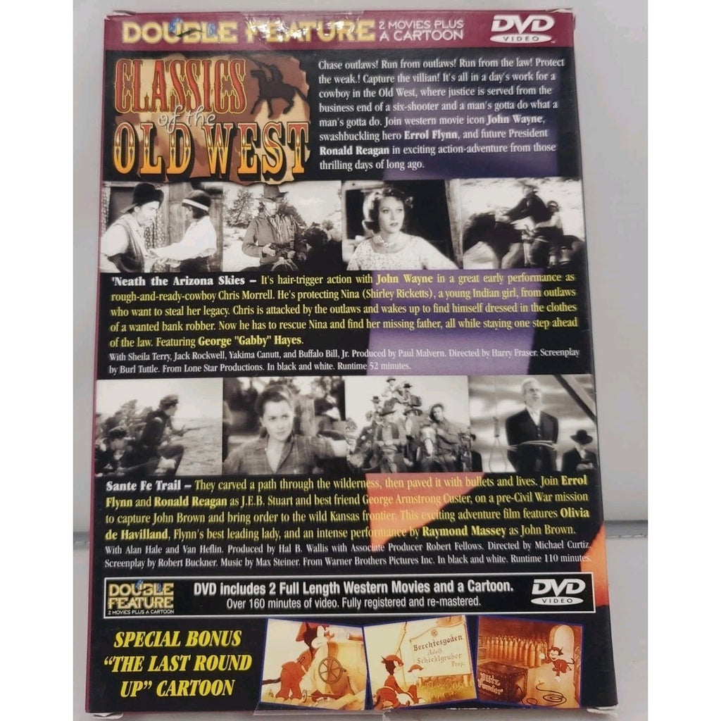 Classics of the Old West DVD John Wayne Neath the Arizona Skies *Brand New*