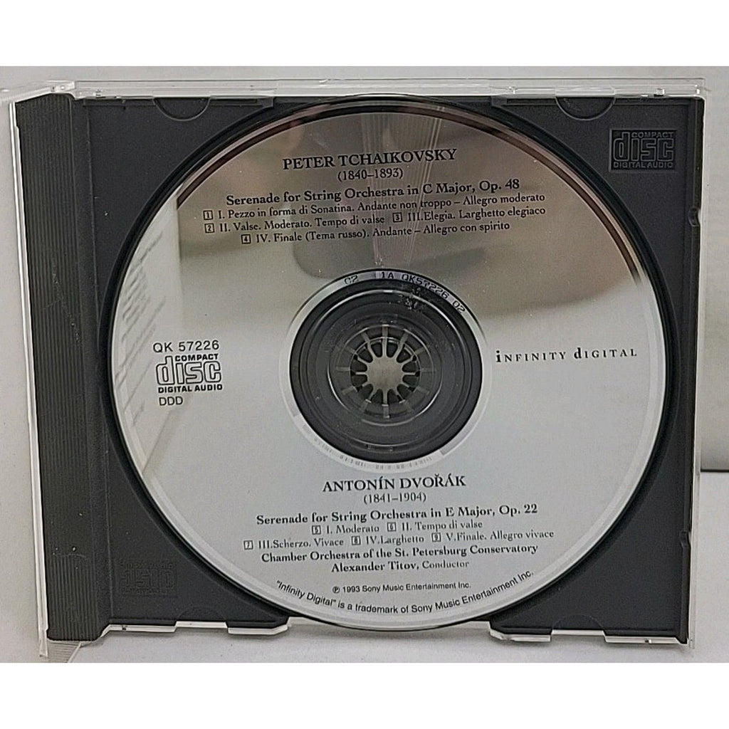 String Serenade by Tchaikovsky / Dvorak (CD, 1994)