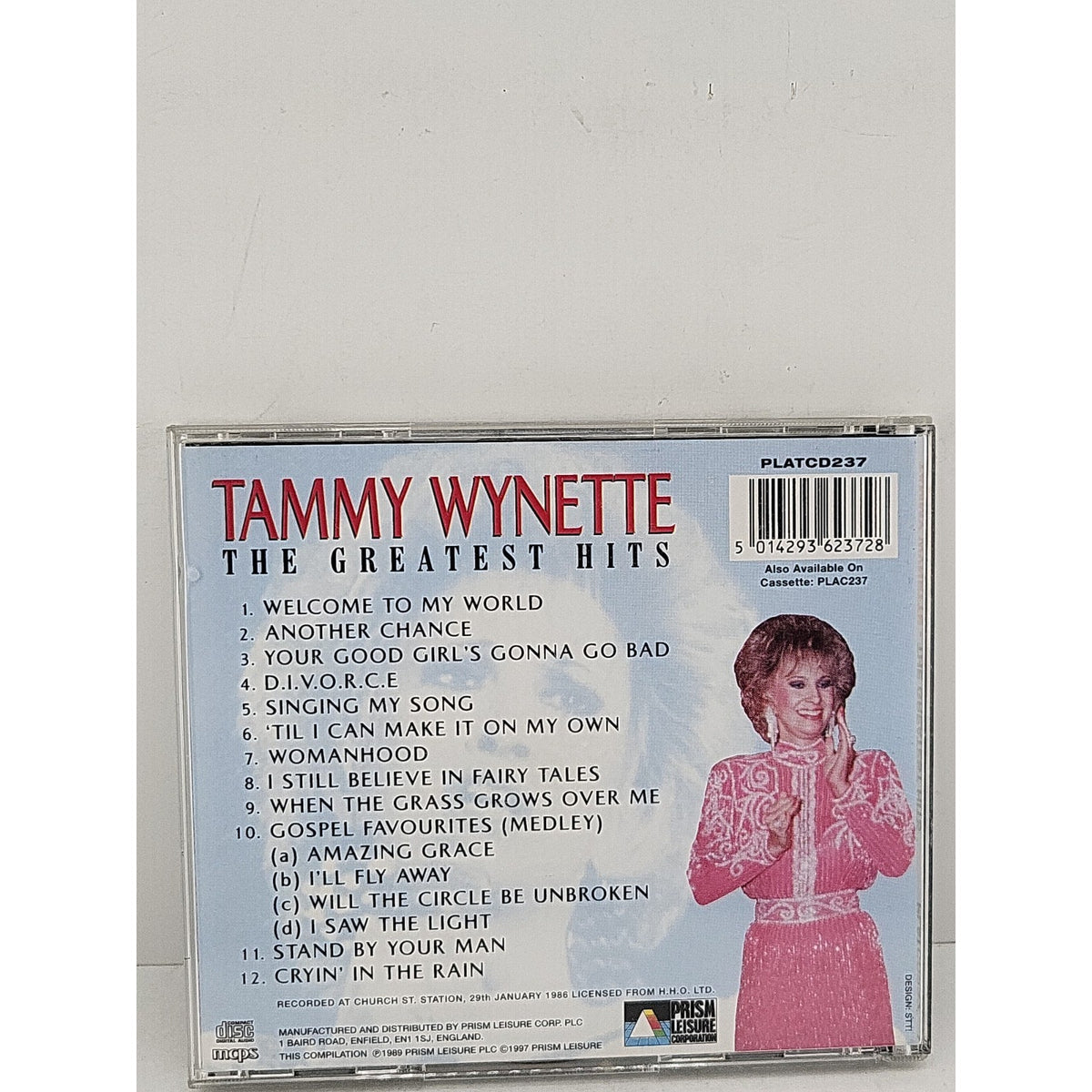 Greatest Hits: Live in Concert [Prism] by Tammy Wynette (CD, Jan-1998, Prism...