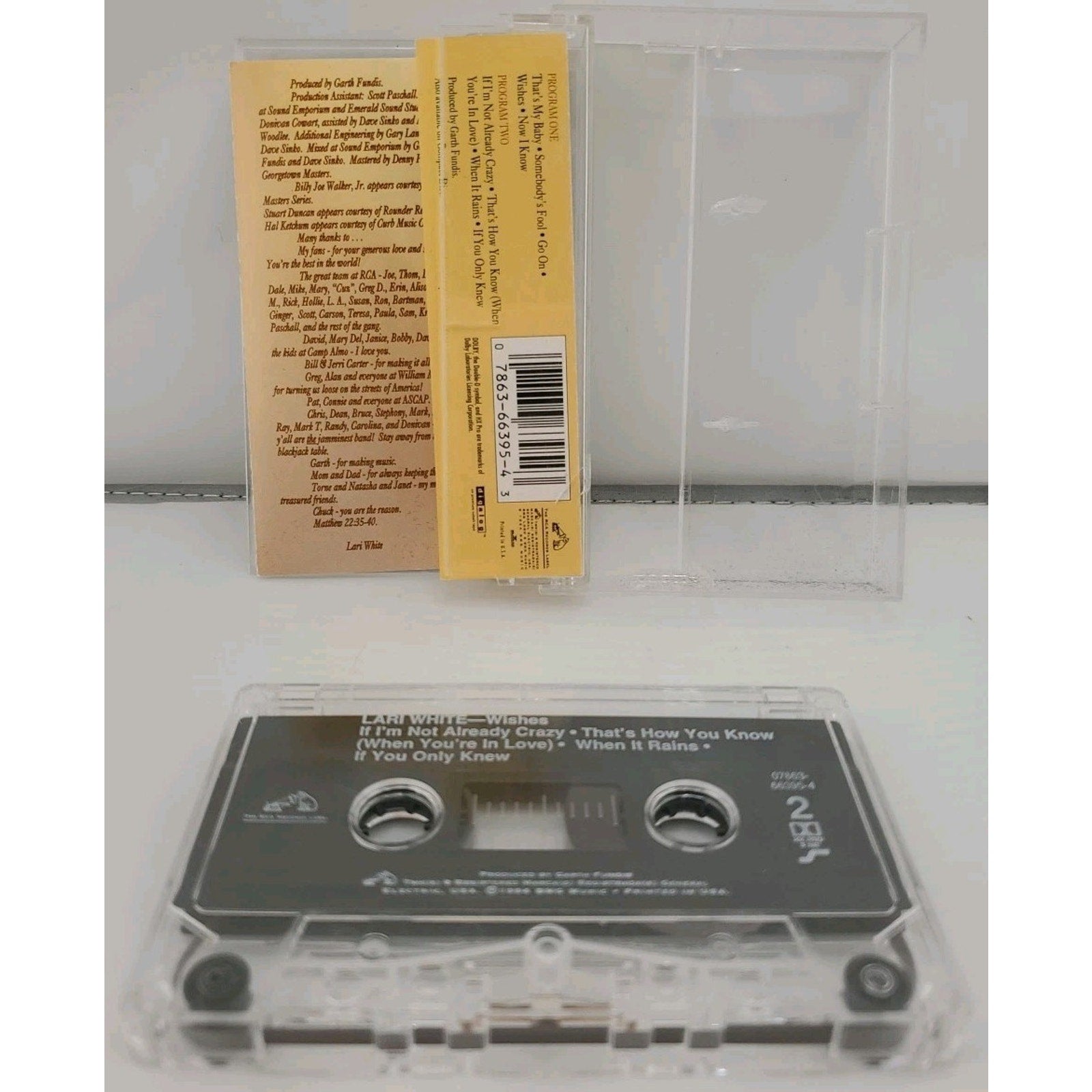 Wishes by Lari White (Cassette, Jun-1994, RCA)