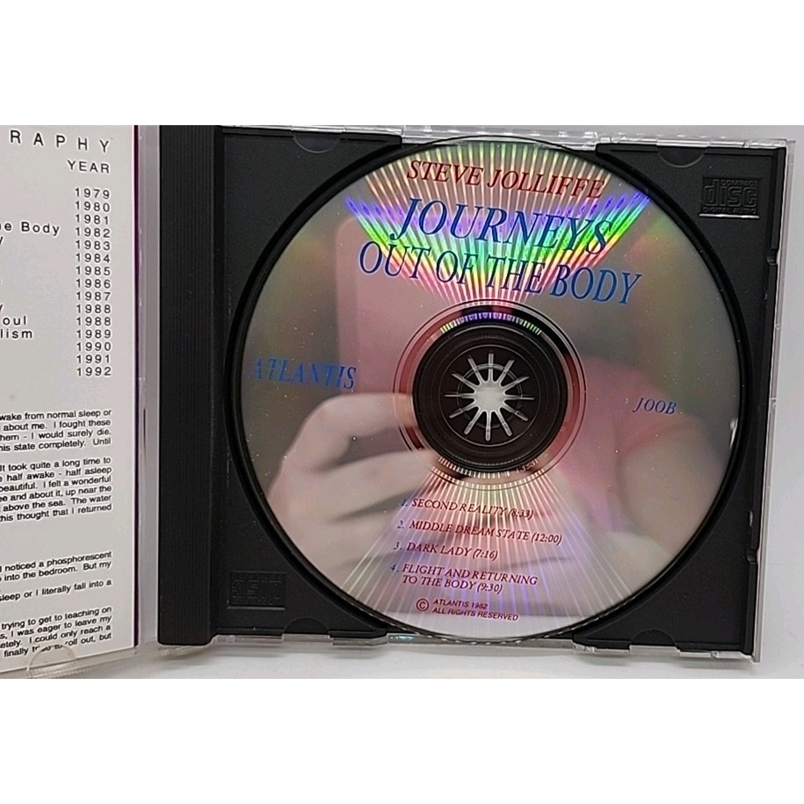 Steve Jolliffe Journeys Out Of The Body (CD)