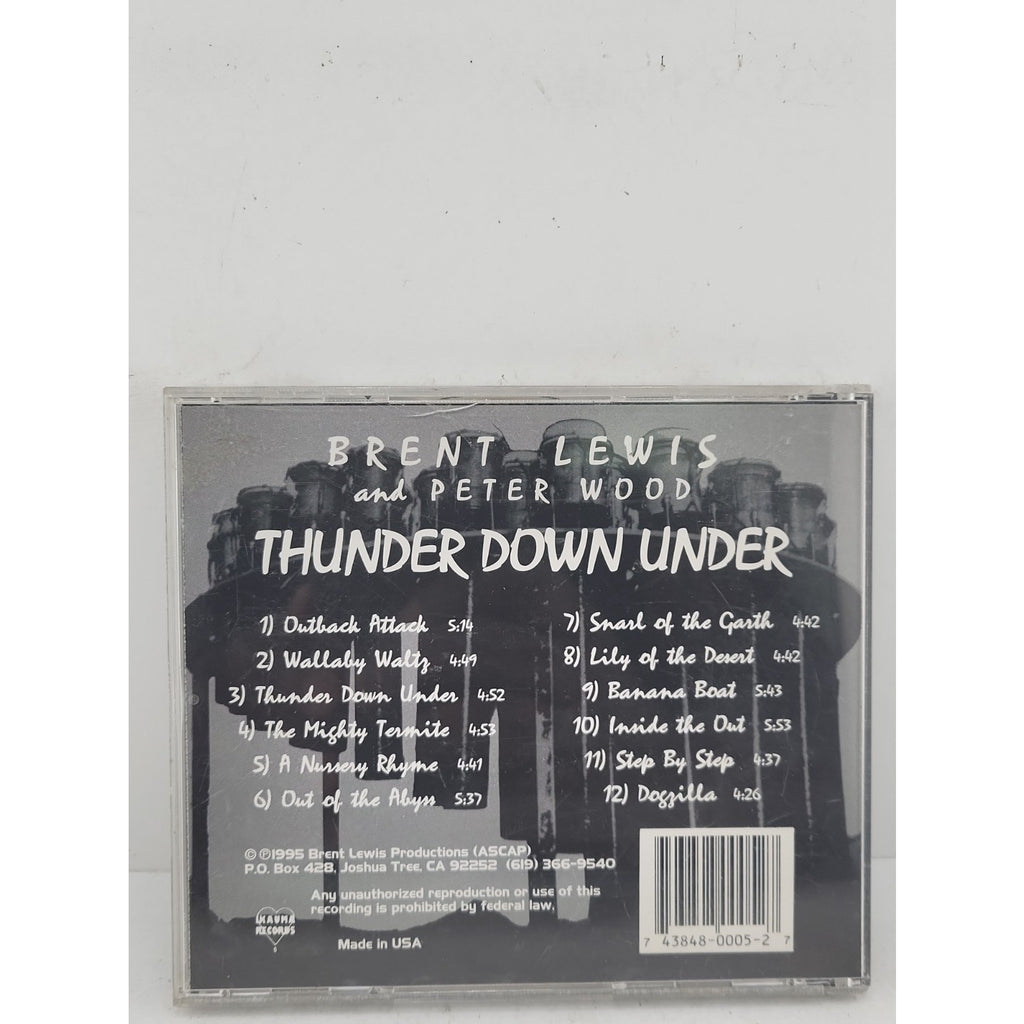 Thunder Down Under by Brent Lewis & Peter Wood, 1995, CD