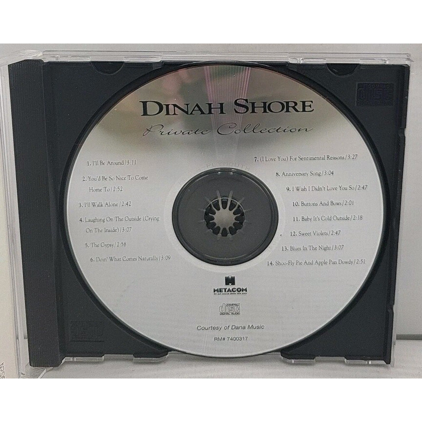 Private Collection by Shore, Dinah (CD, 2013)