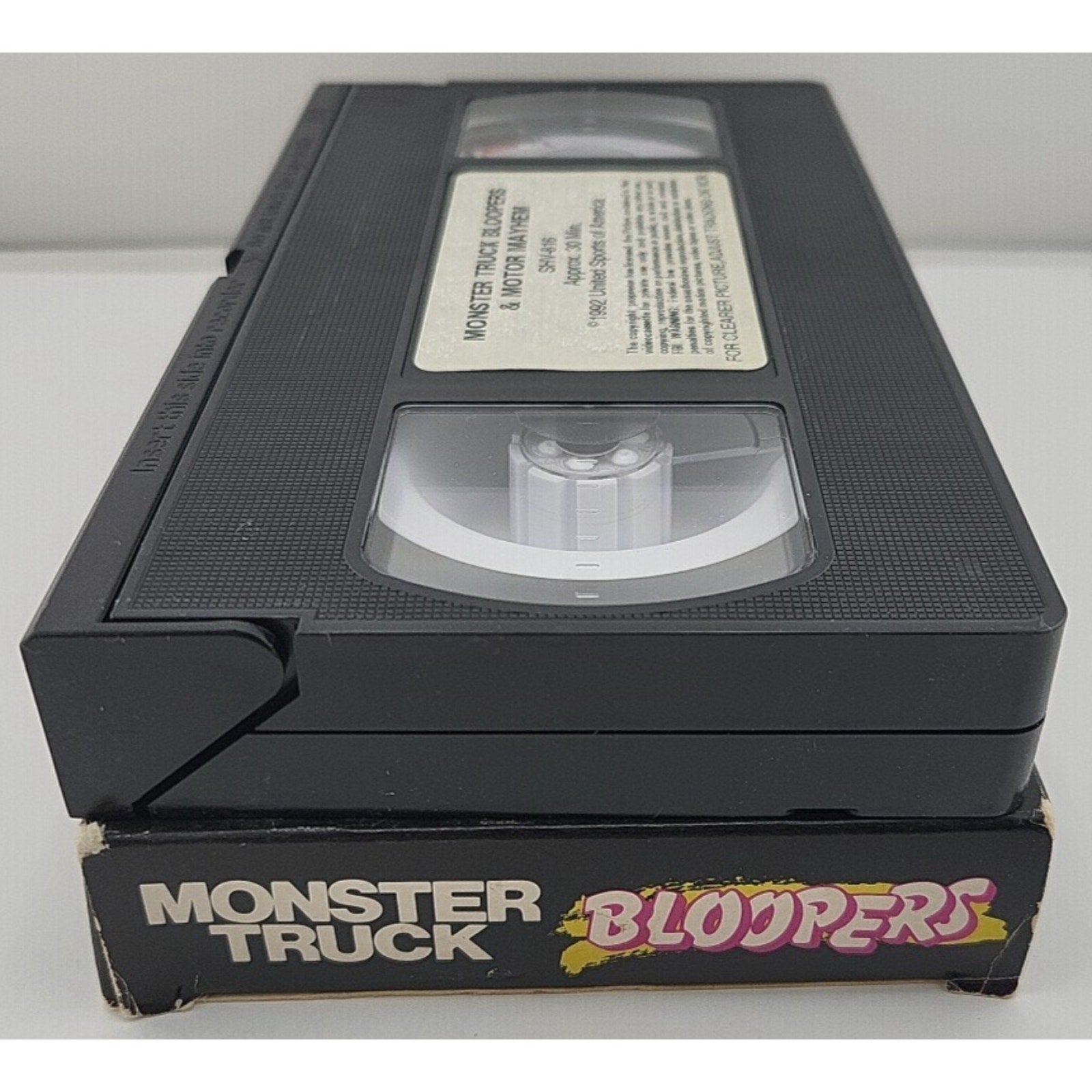 Monster Truck Bloopers (VHS, 1995)