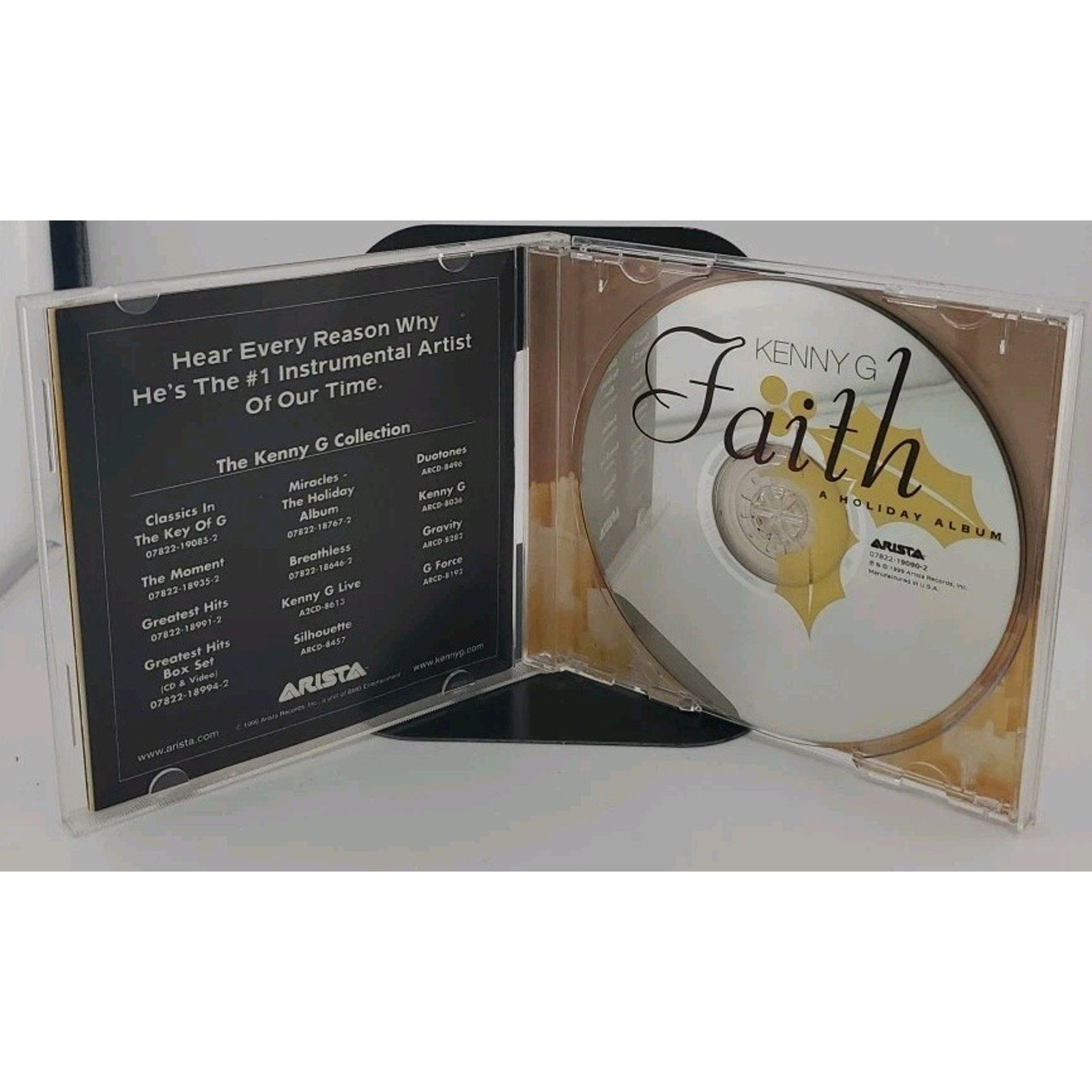 Faith by Kenny G (CD, 1999)
