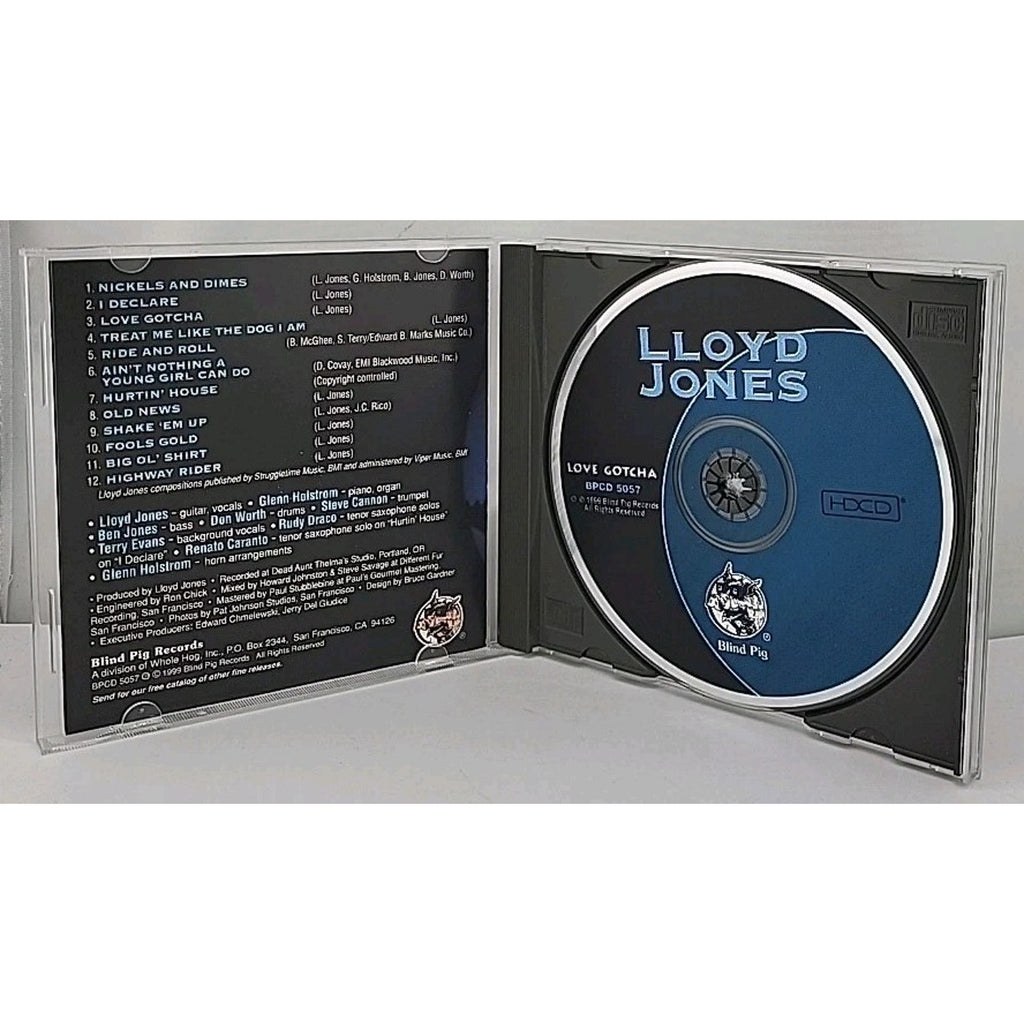 Love Gotcha by Jones, Lloyd (CD, 1999)