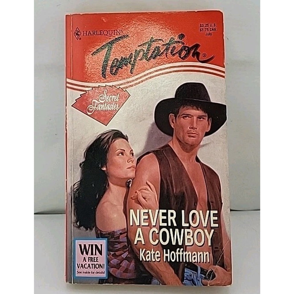 Never Love a Cowboy by Kate Hoffmann (1995, Mass Market)