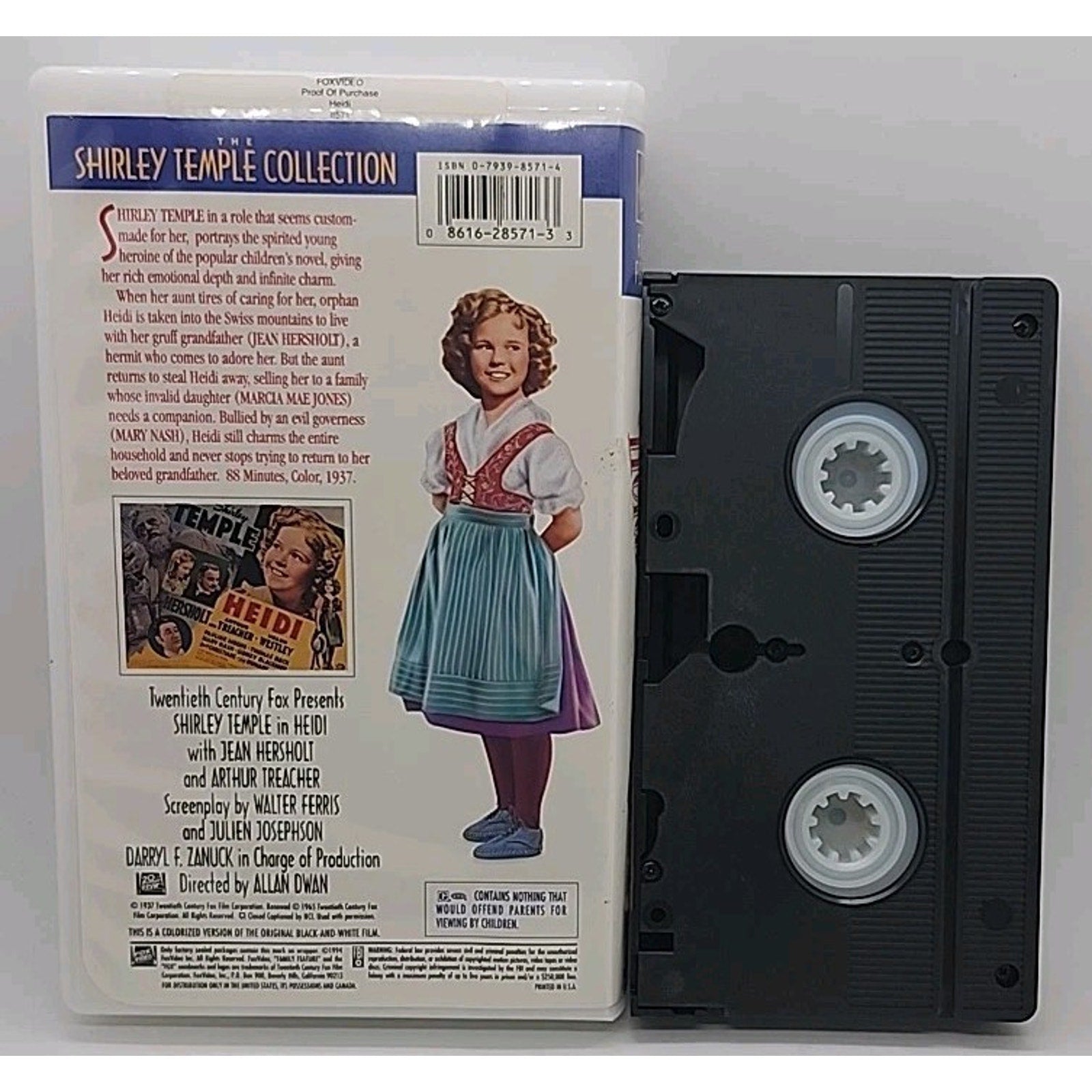 Shirley Temple Gift Set (VHS, 2000, 3-Tape Set)