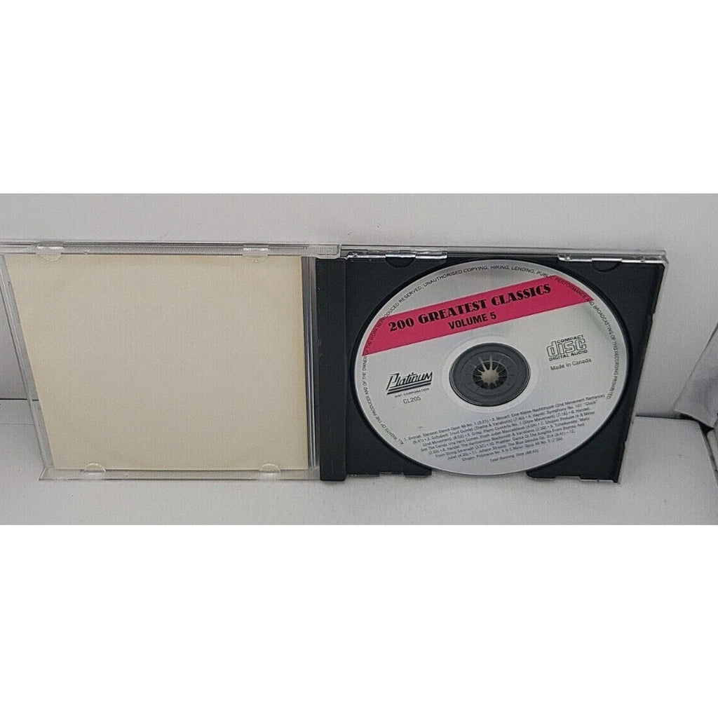 Vol. 5-200 Greatest Classics by Various (CD, 2000)