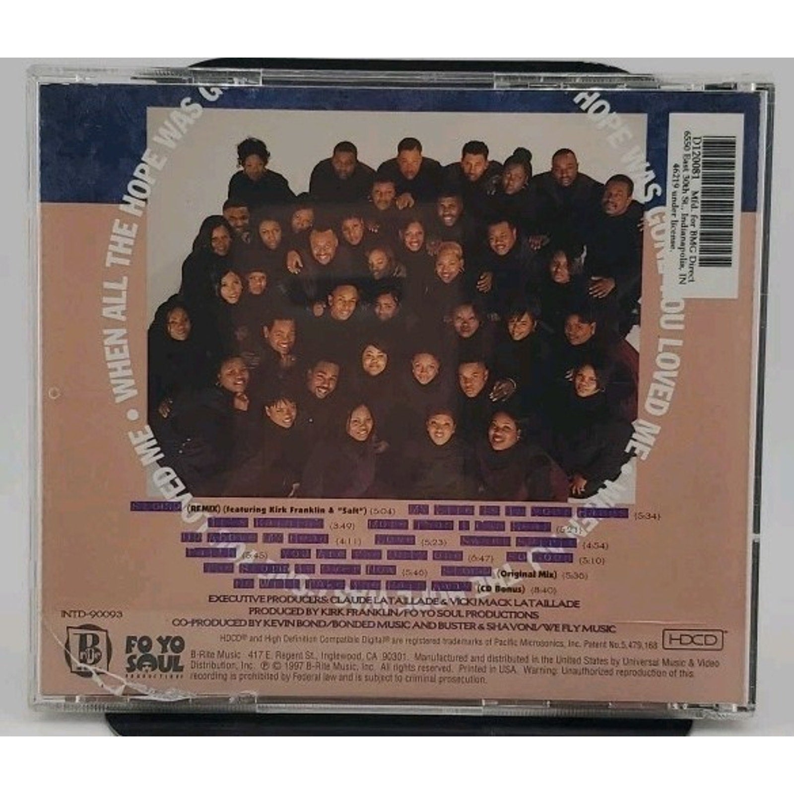 God's Property by Kirk Franklin (CD, May-1997, Zomba (USA))
