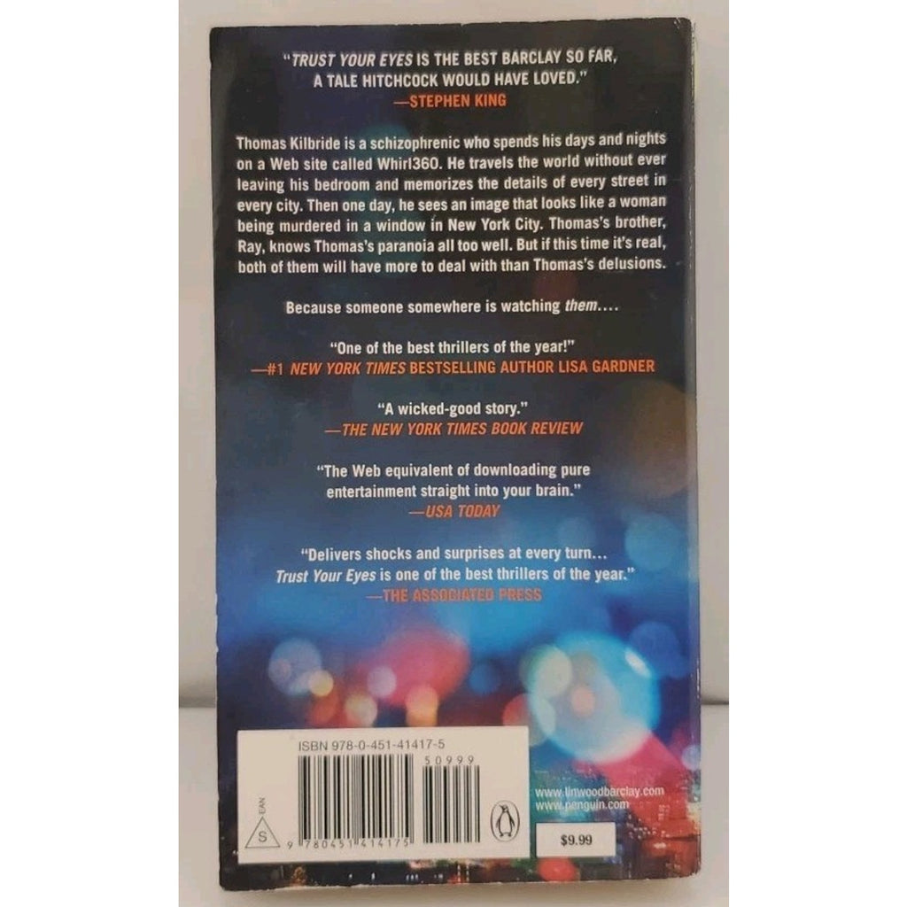 Trust Your Eyes by Linwood Barclay (2013, Mass Market)