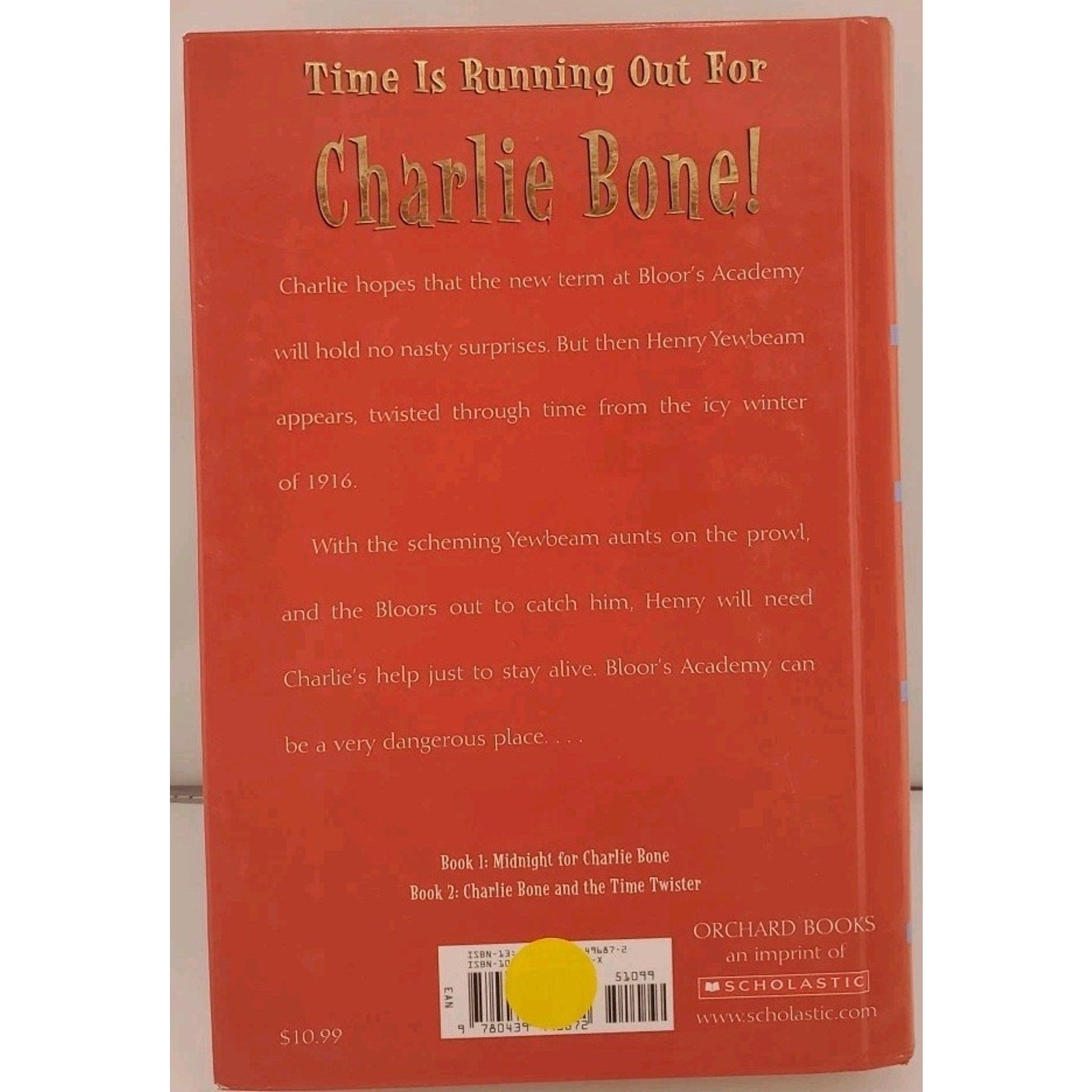 Charlie Bone and the Time Twister by Jenny Nimmo (2003, Hardcover)