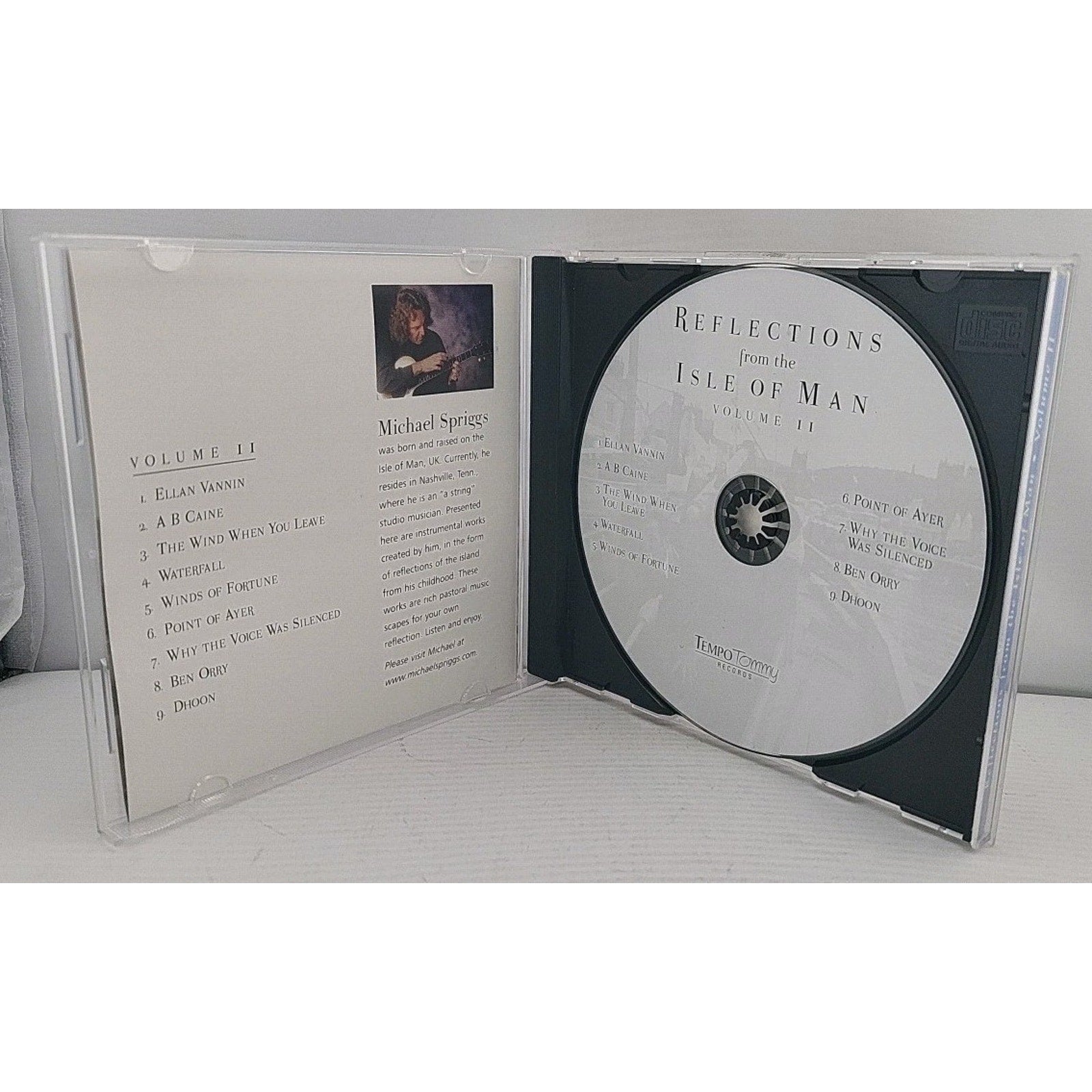 Reflections From the Isle of Man Vol 2 Music CD