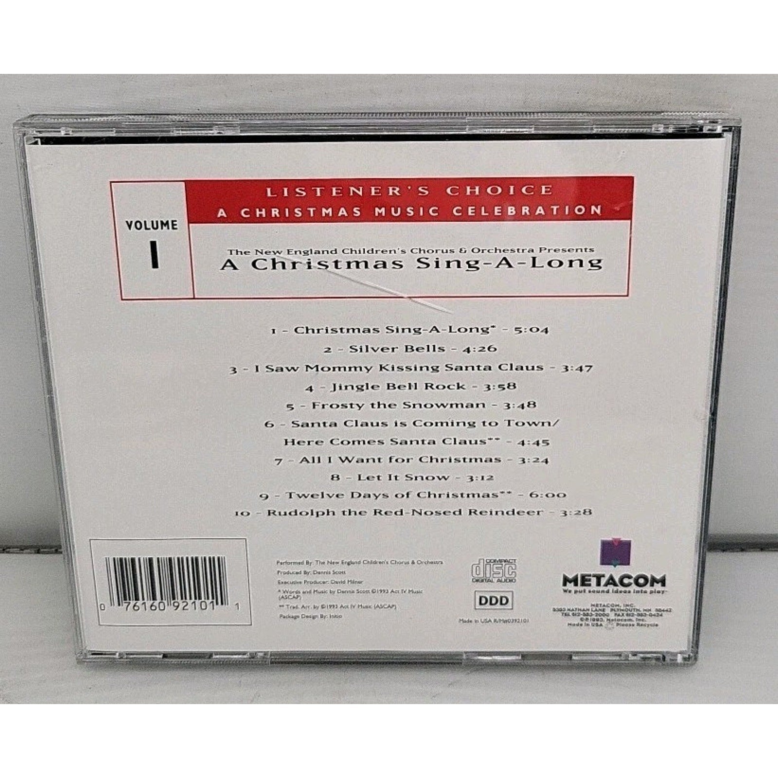 A Christmas Sing-A-Long Vol. 1 (CD)