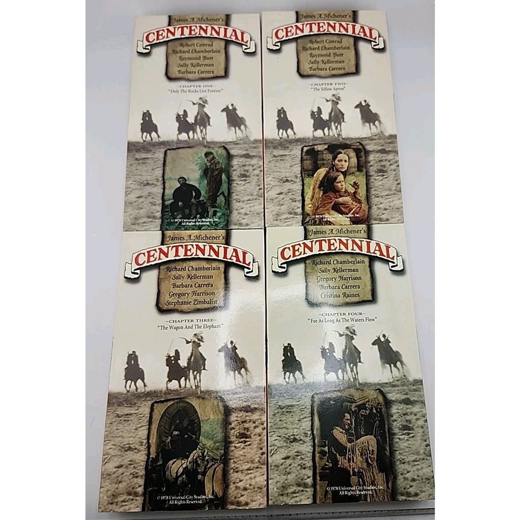 Centennial (VHS, 1997, 12-Tape Set)