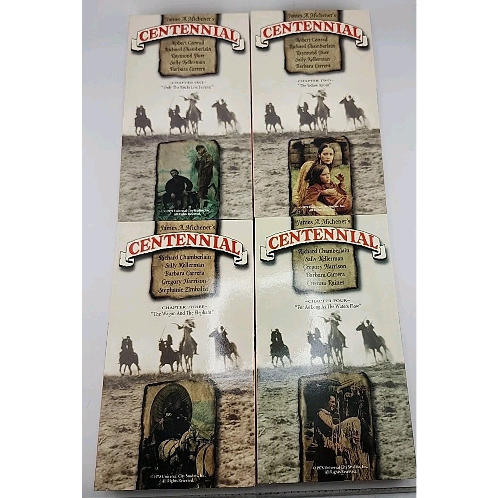 Centennial (VHS, 1997, 12-Tape Set)