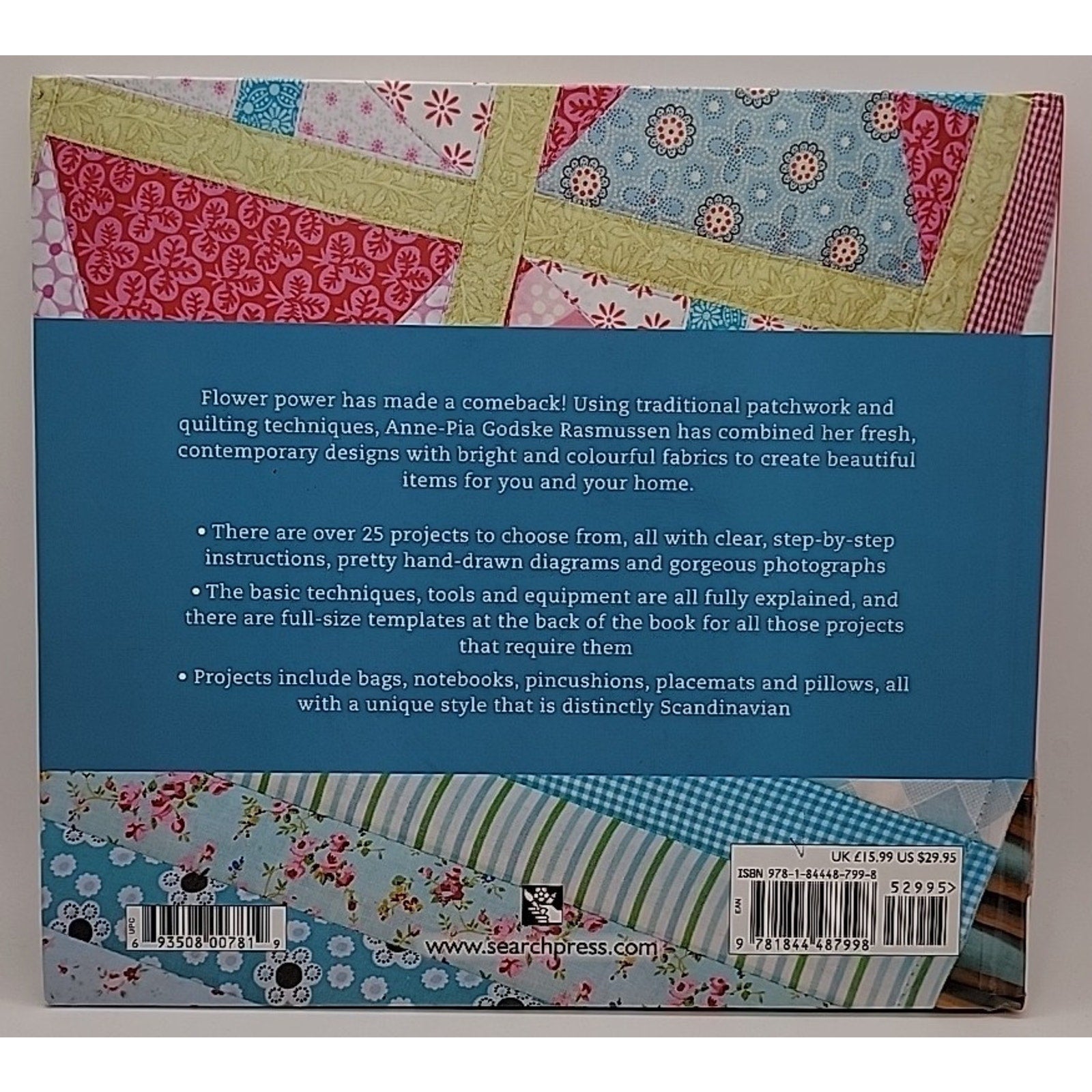 Flower Power Patchwork by A. Rasmussen (2012, Hardcover)