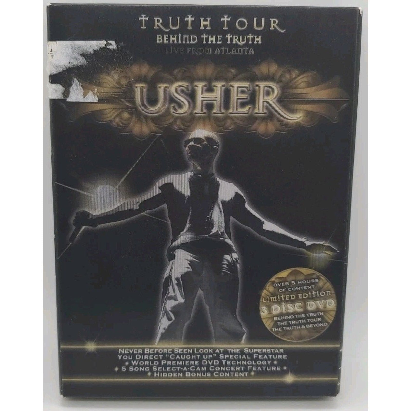 Usher Truth Tour Limited Edition 3 Disc DVD Set W5355