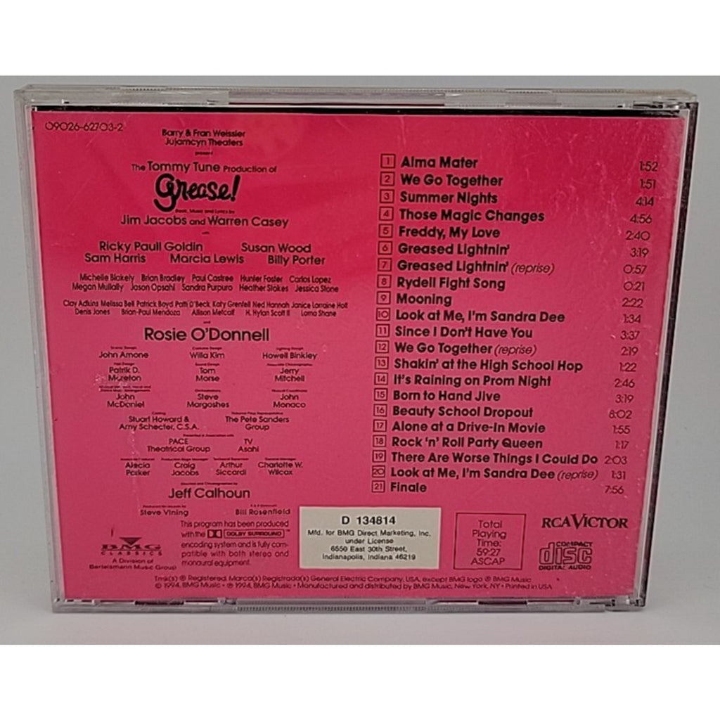 The New Broadway Cast Recording Grease (CD)