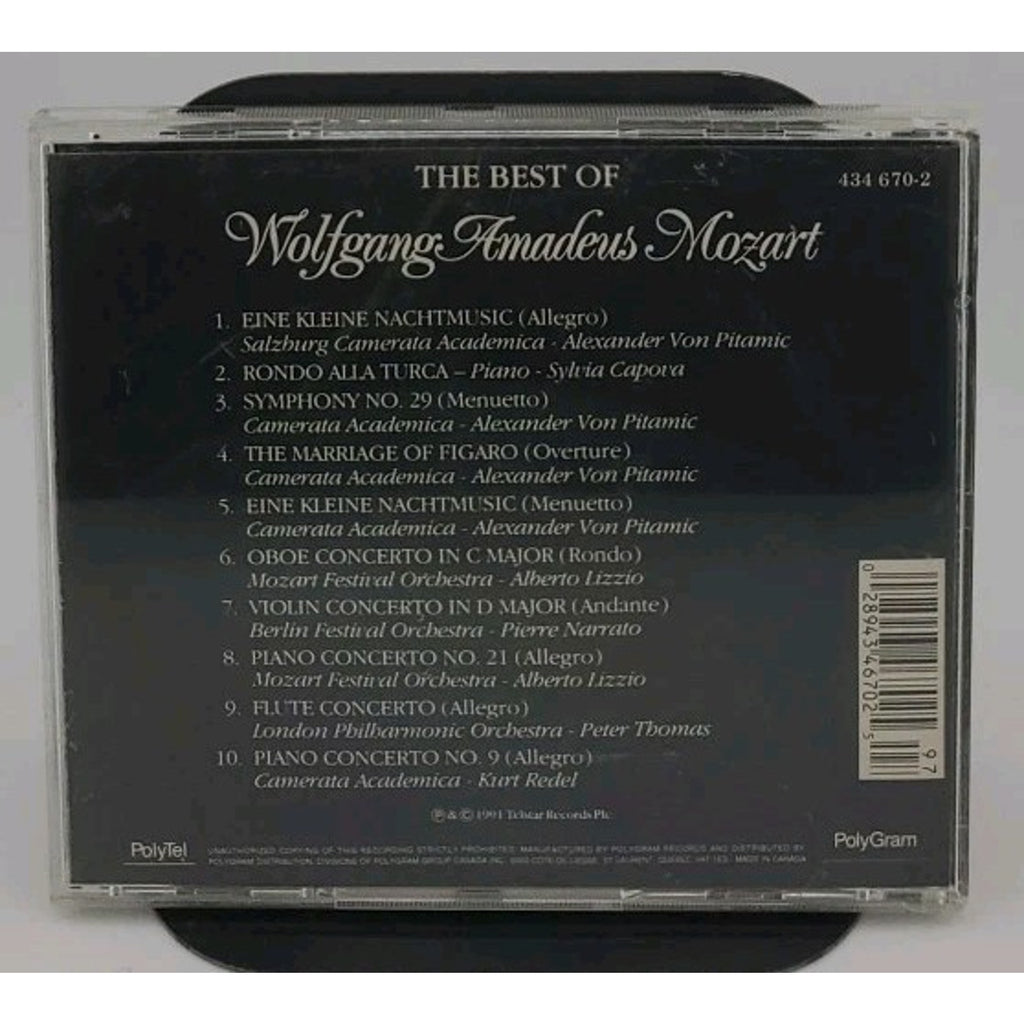 The Best of Wolfgang Amadeus Mozart (CD)