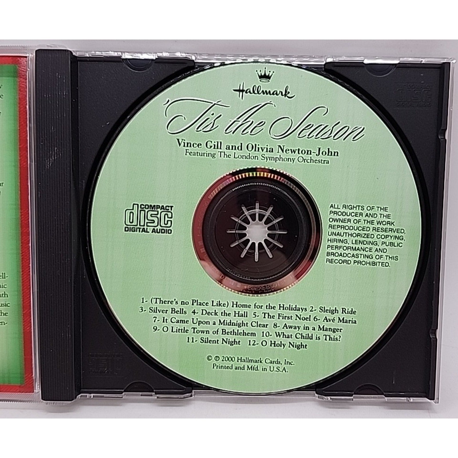 Hallmark - Tis The Season by Vince Gill and Olivia Newton-John (CD, 2000)